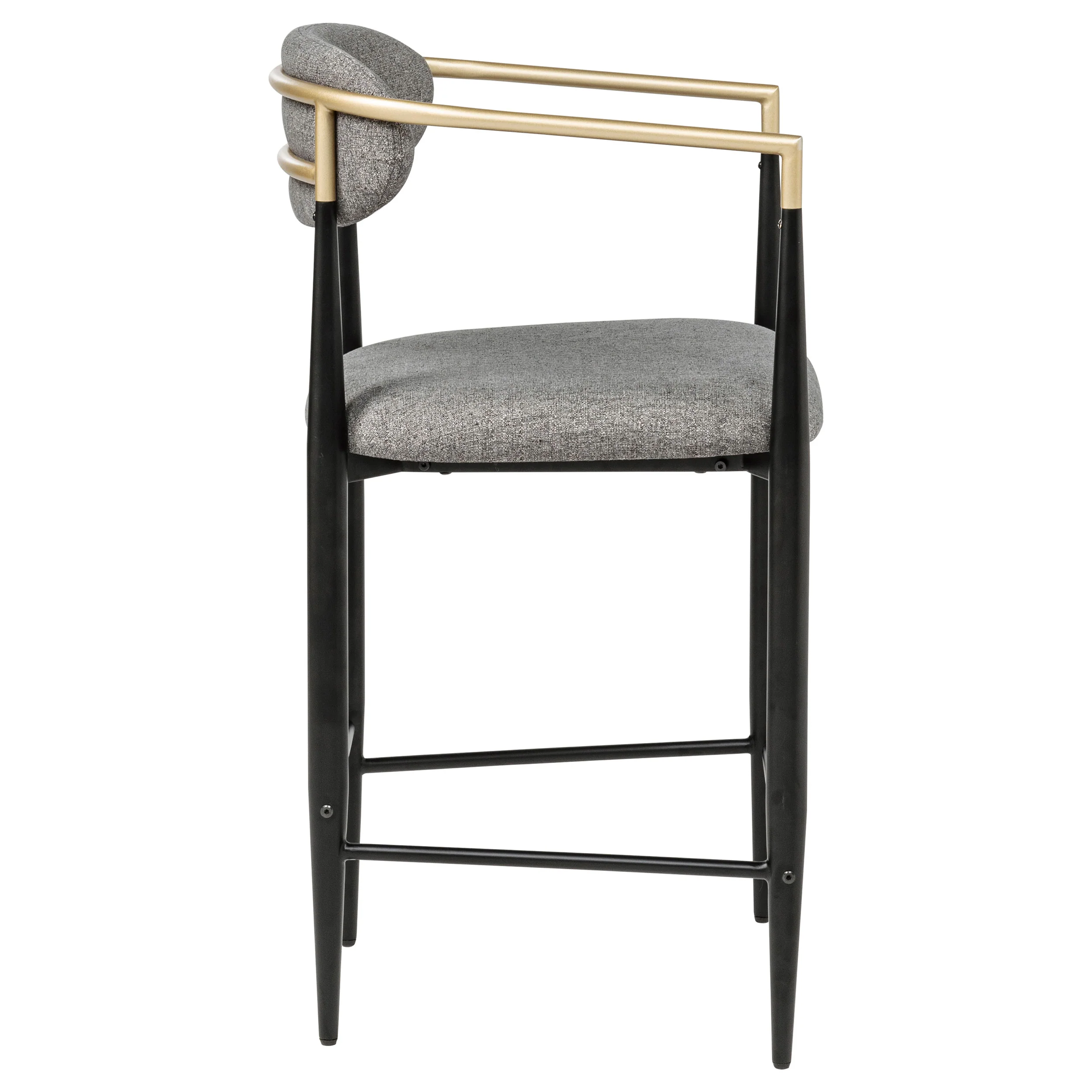 Tina Dark Grey Counter Chair - Set of 2 - Image 6