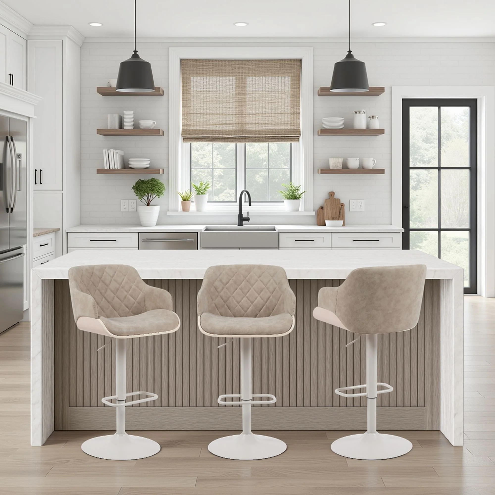Toby - Adjustable Swivel Bar Stool - Image 11