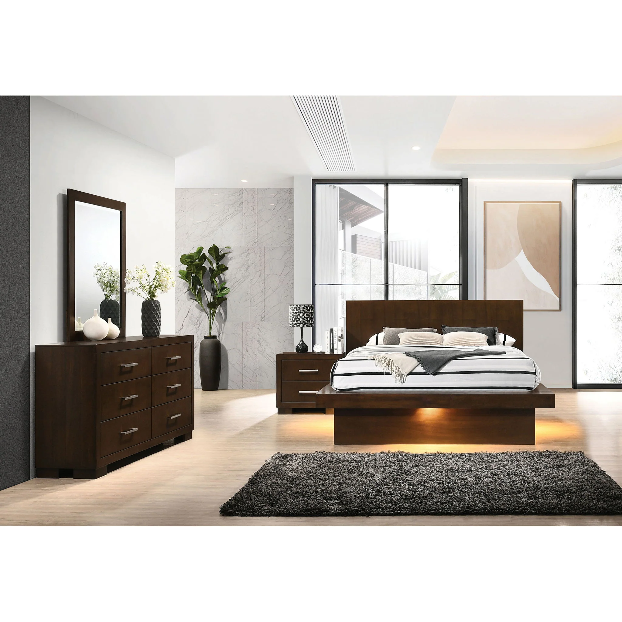Tokyo - LED Bedroom Set - Image 104