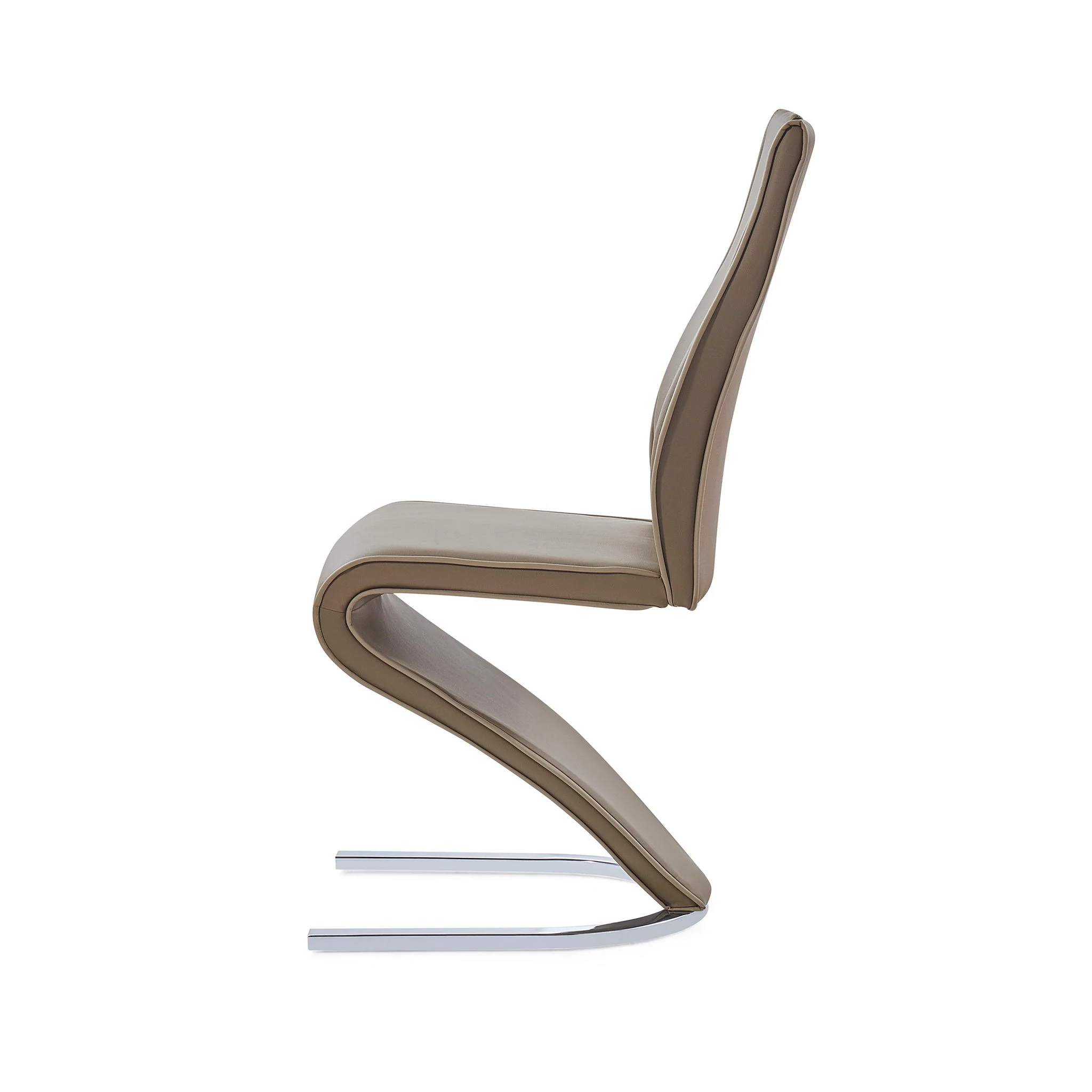 Tony - Dining Chairs (Set of 2) - Brown / Beige - Image 8