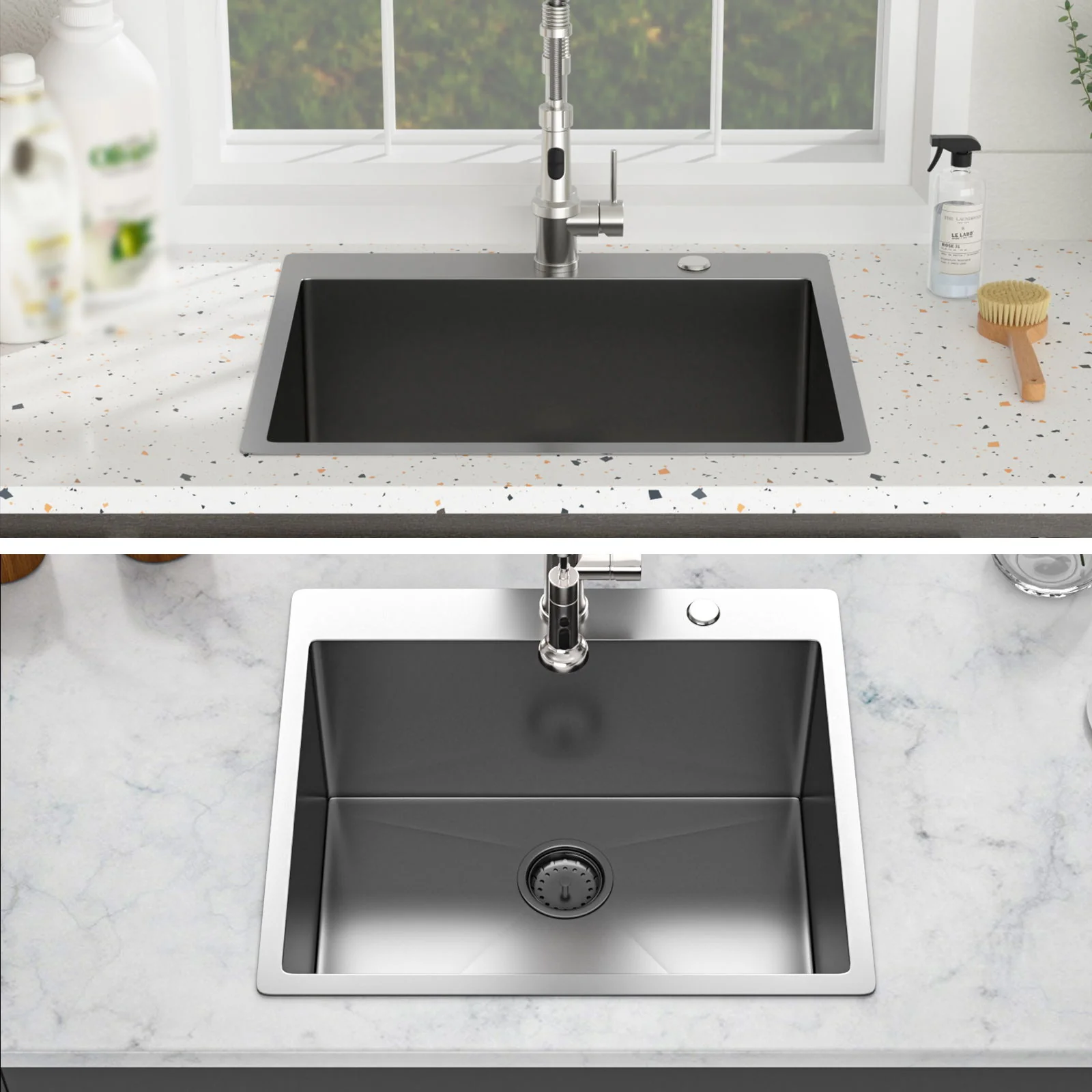 Topmount Kitchen Sink 16 Gauge, Single Bowl - Image 14