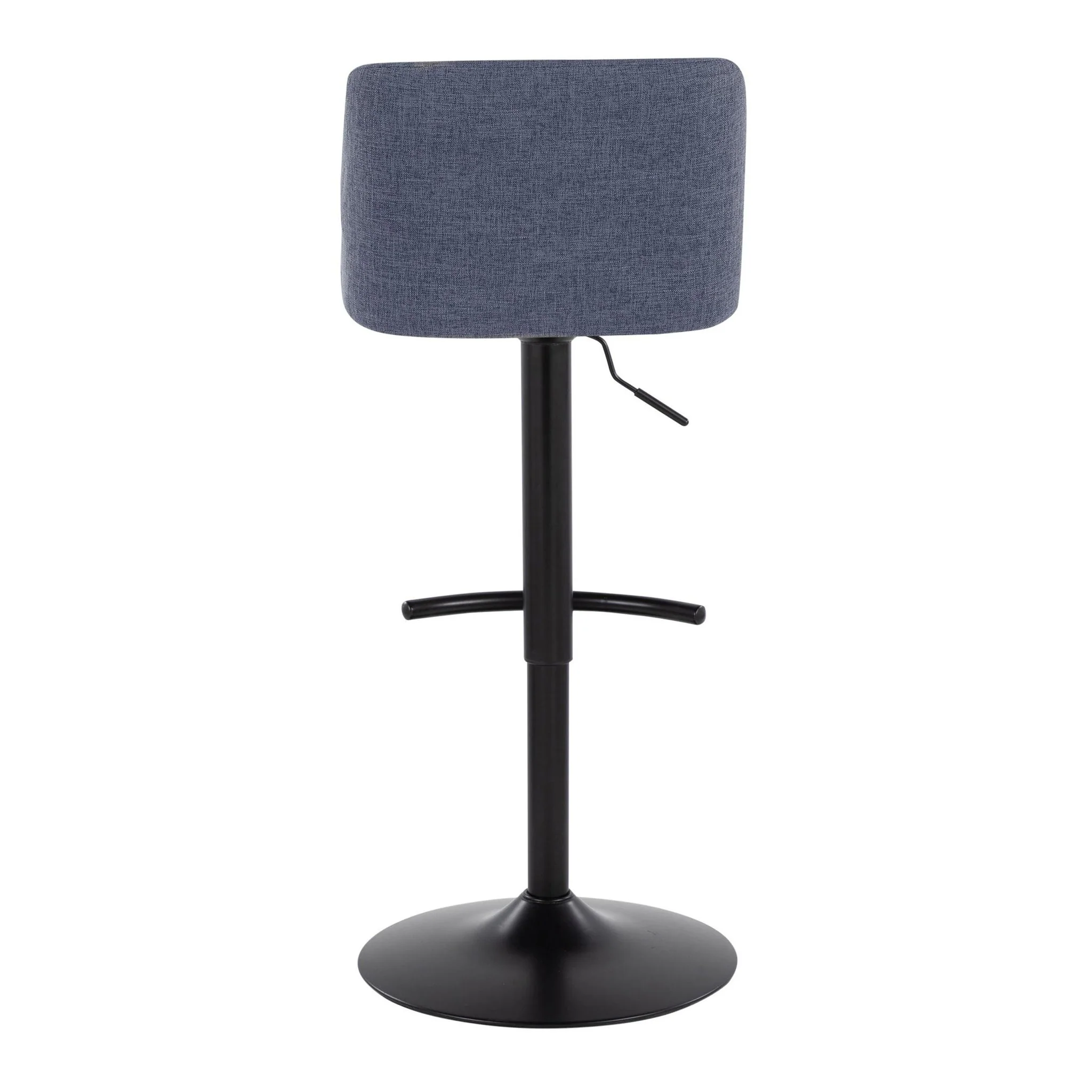 Toriano - Contemporary Adjustable Bar Stool With Rounded T Footrest (Set of 2) - Image 13