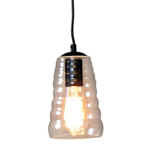 Torus - Long Industrial Pendant - Clear - Image 3