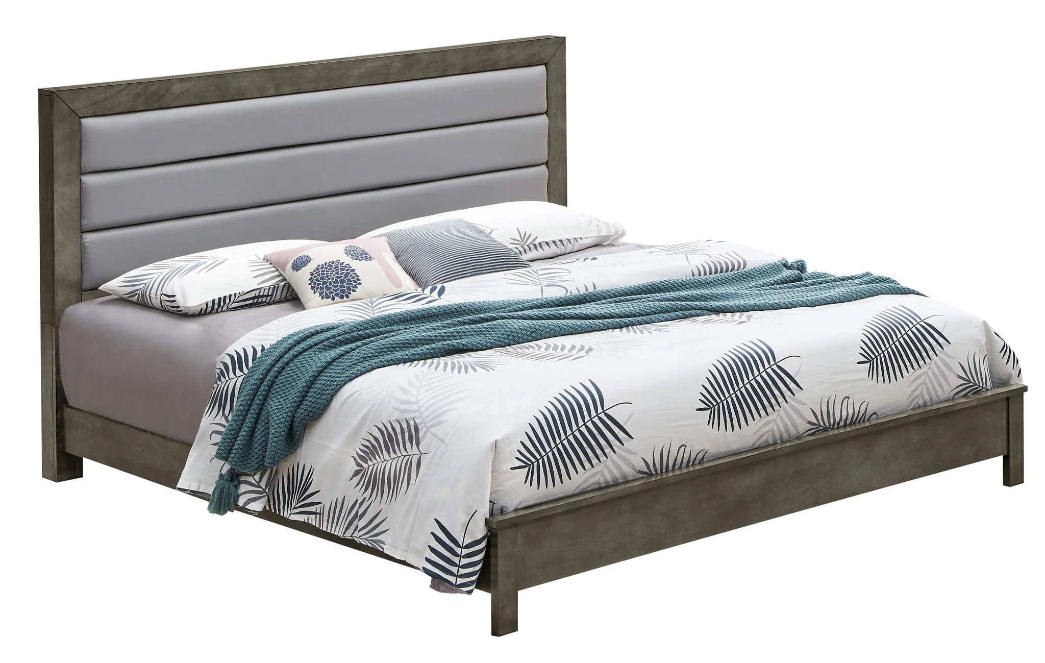 Transitional Modern Design Bed - Image 2