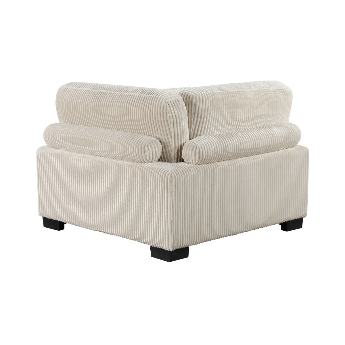 Traverse Modular Sectional Corner Chair in Beige - Image 2