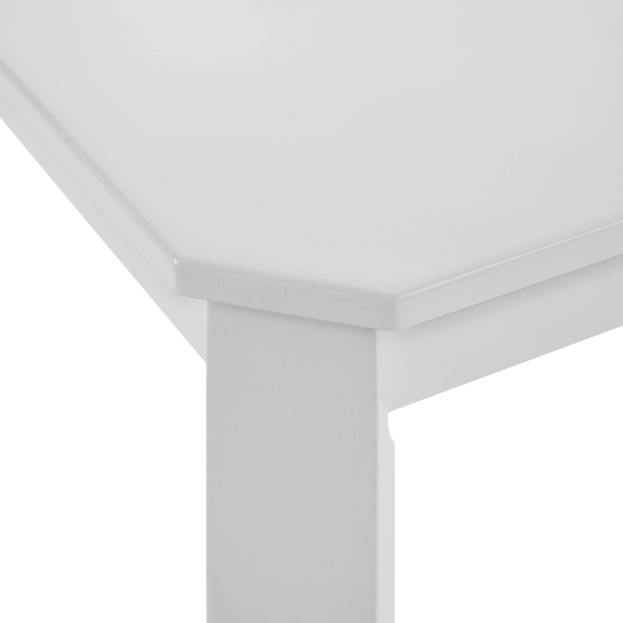 Travis Youth - 5 Piece Dining Set With Table And 4 Chairs - White - Image 7