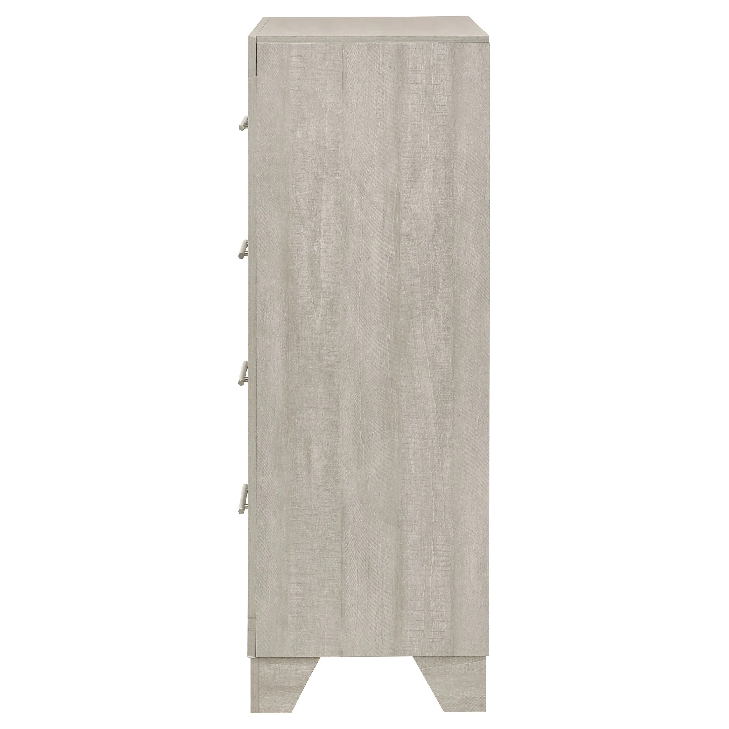 Trenton 4-Drawer Chest of Drawers in Rustic Cream - Image 5