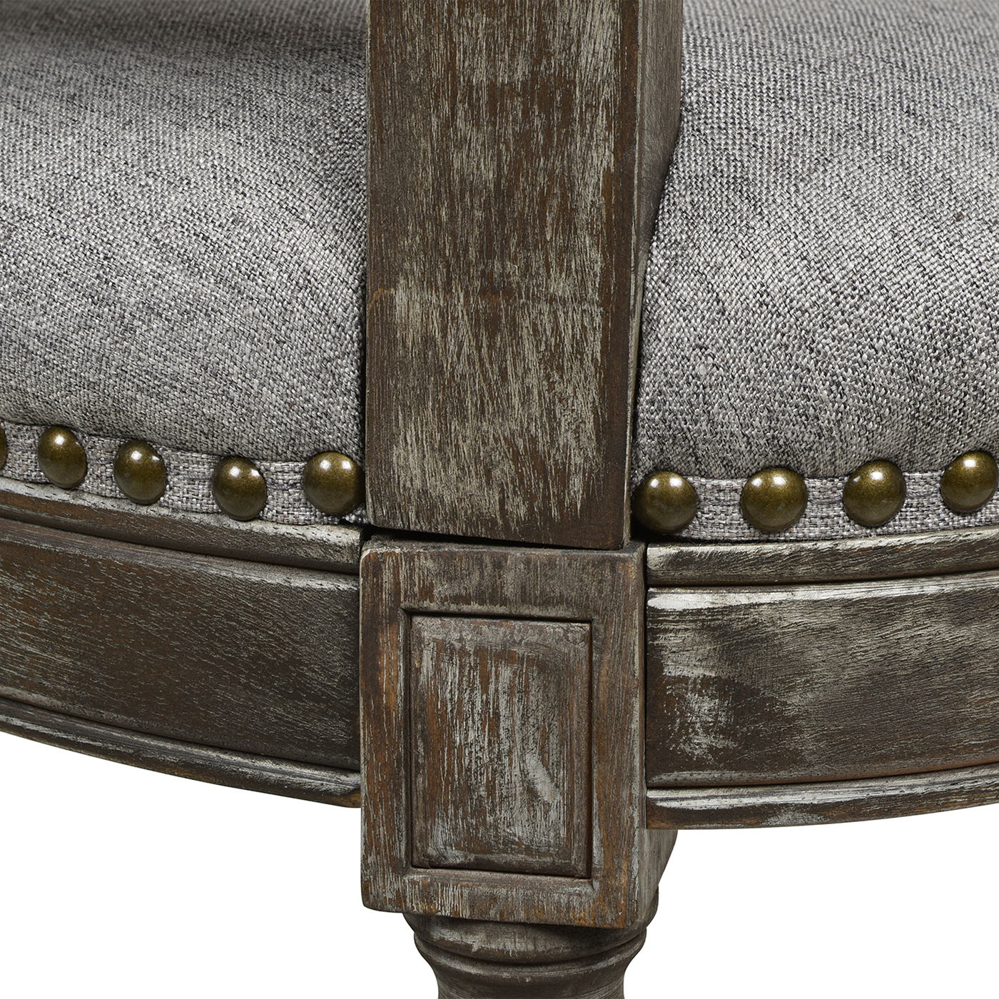 Triomphe - Rattan Wicker High Back Armless Counter Bar Stool - Image 14