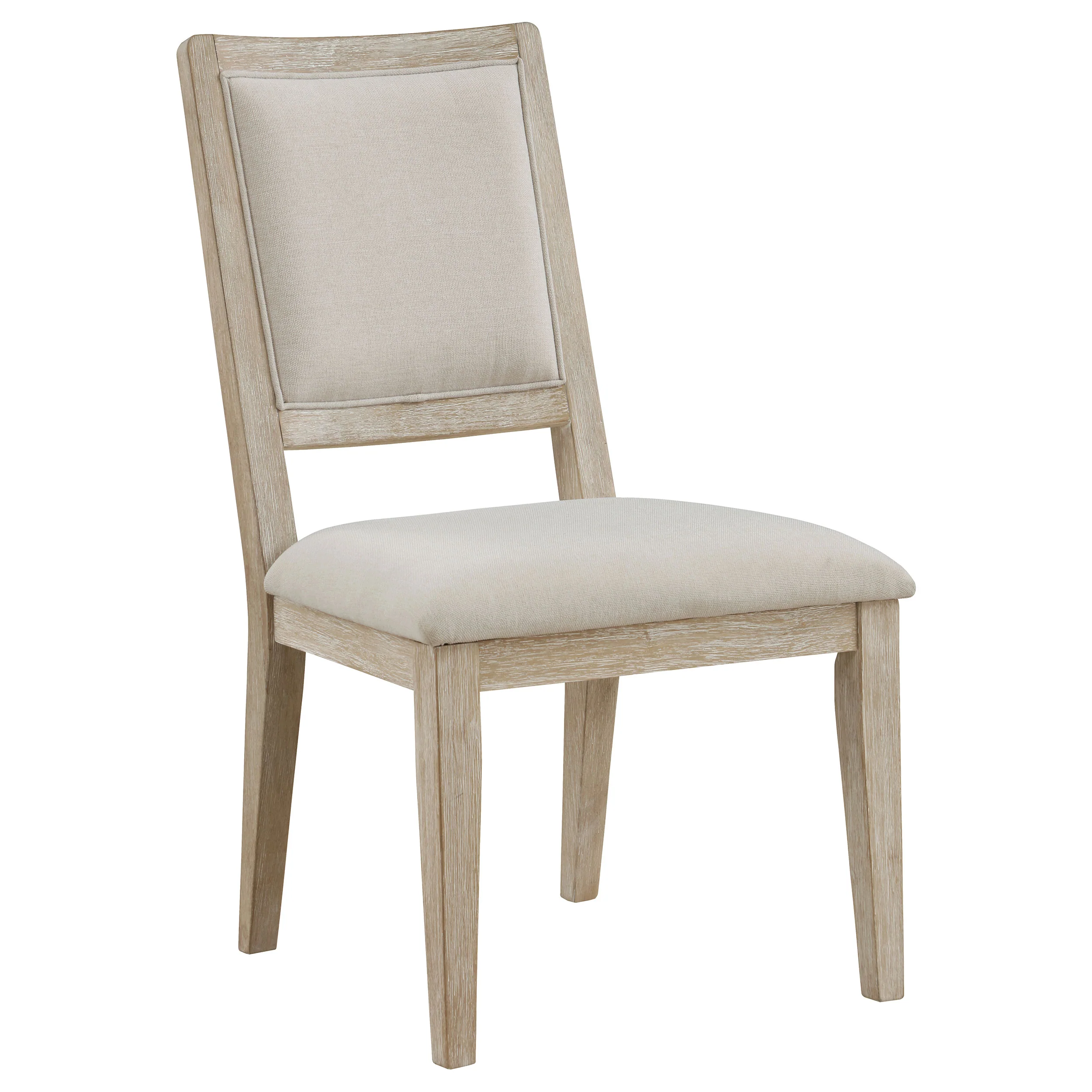 Trofello Cushioned Dining Side Chair - White Washed (Set of 2) - Image 2