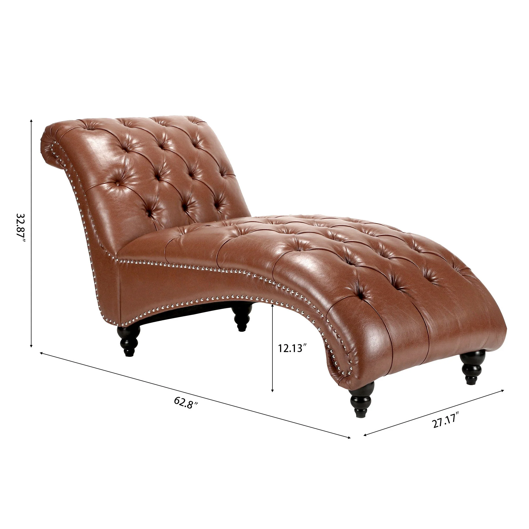Tufted Armless Chaise Lounge - Image 22