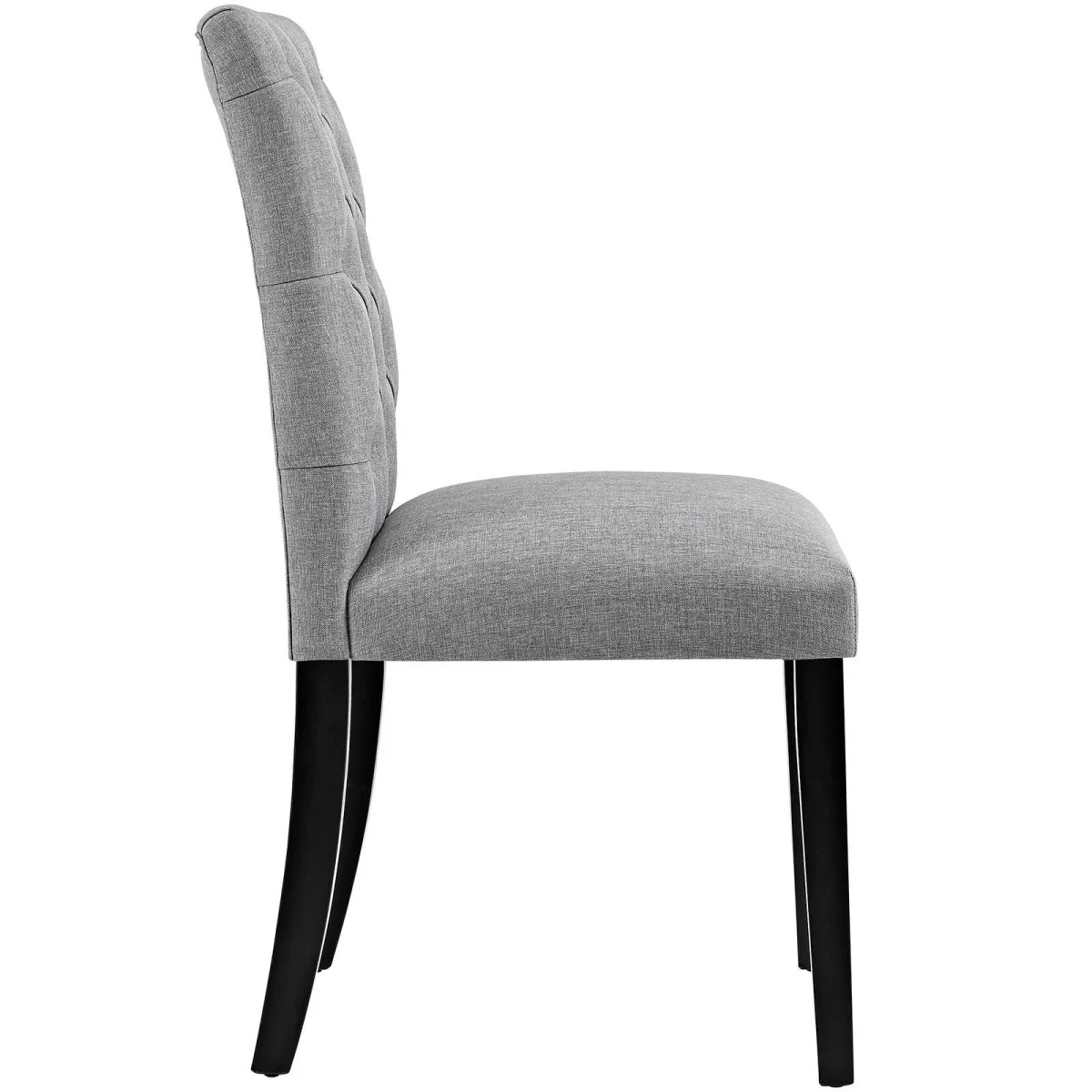 Tufted Button Back Fabric Dining Chair Set of 2 - Image 34