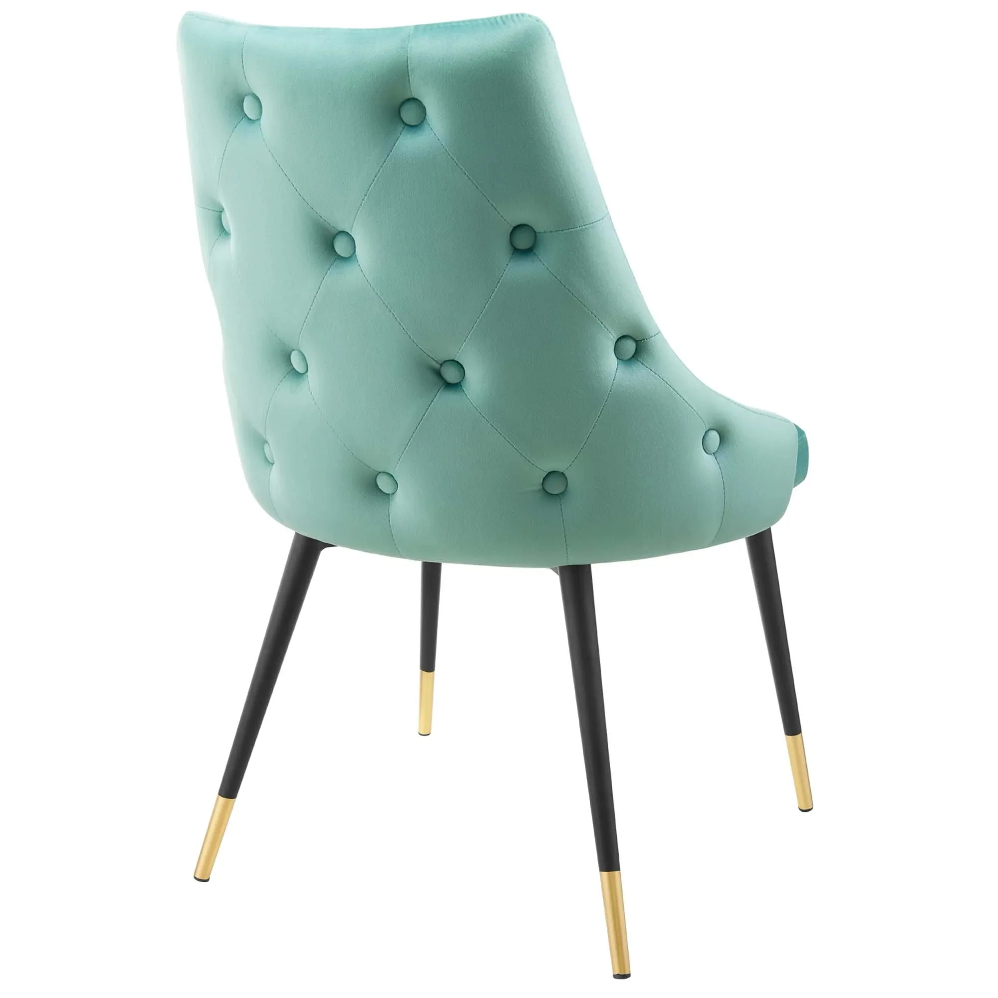 Tufted Performance Velvet Dining Side Chair with Tapered Legs - Image 52