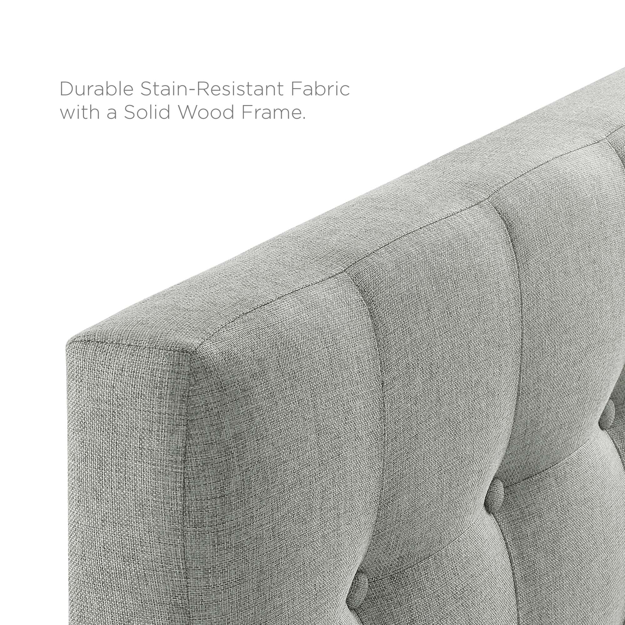 Tufted Upholstered Fabric Headboard - Image 10