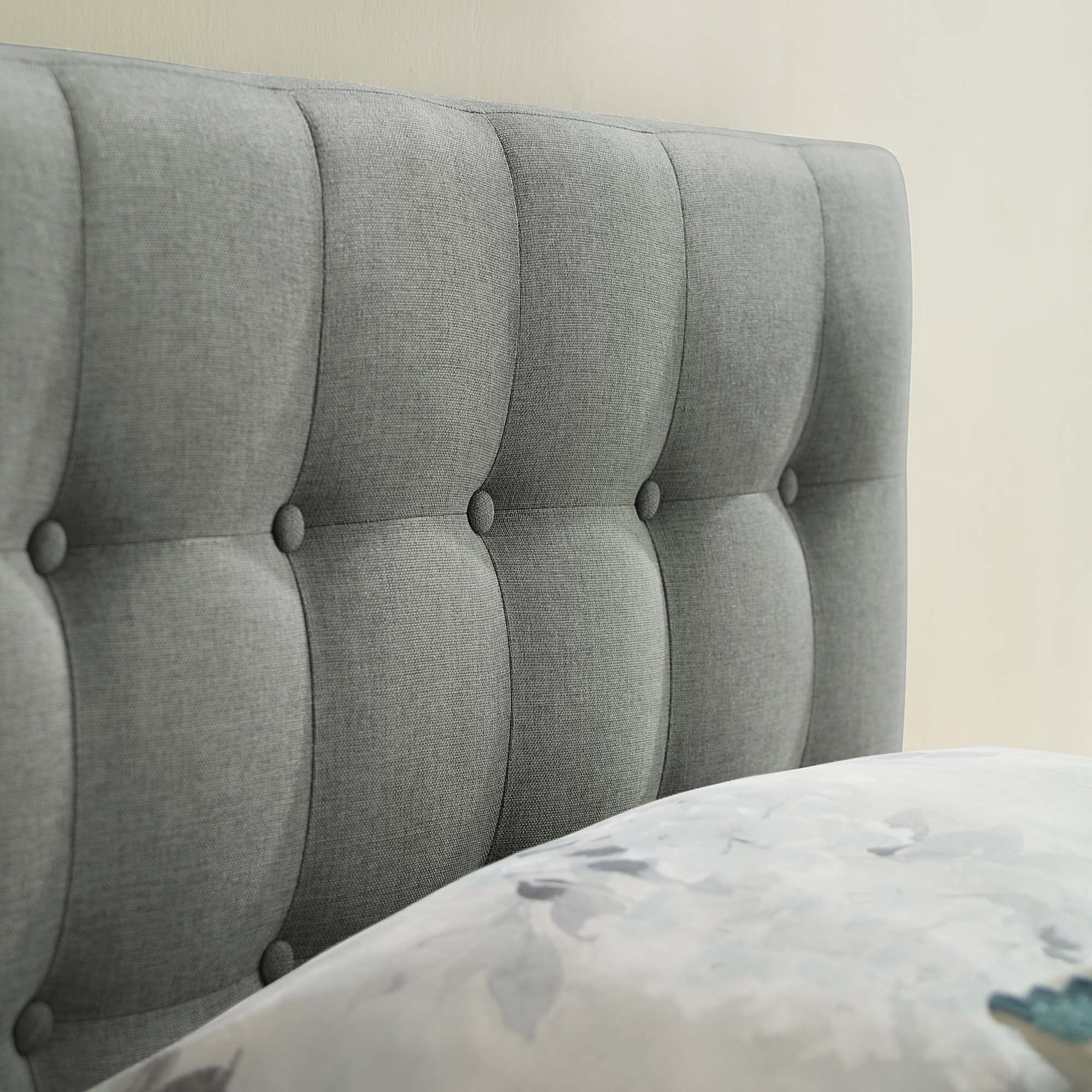 Tufted Upholstered Fabric Headboard - Image 13