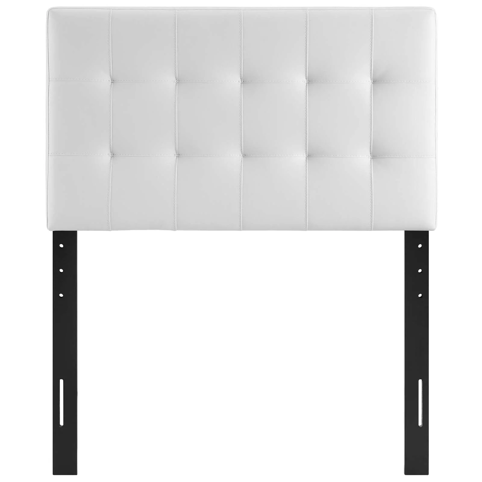Tufted Upholstered Vinyl Headboard - Image 13