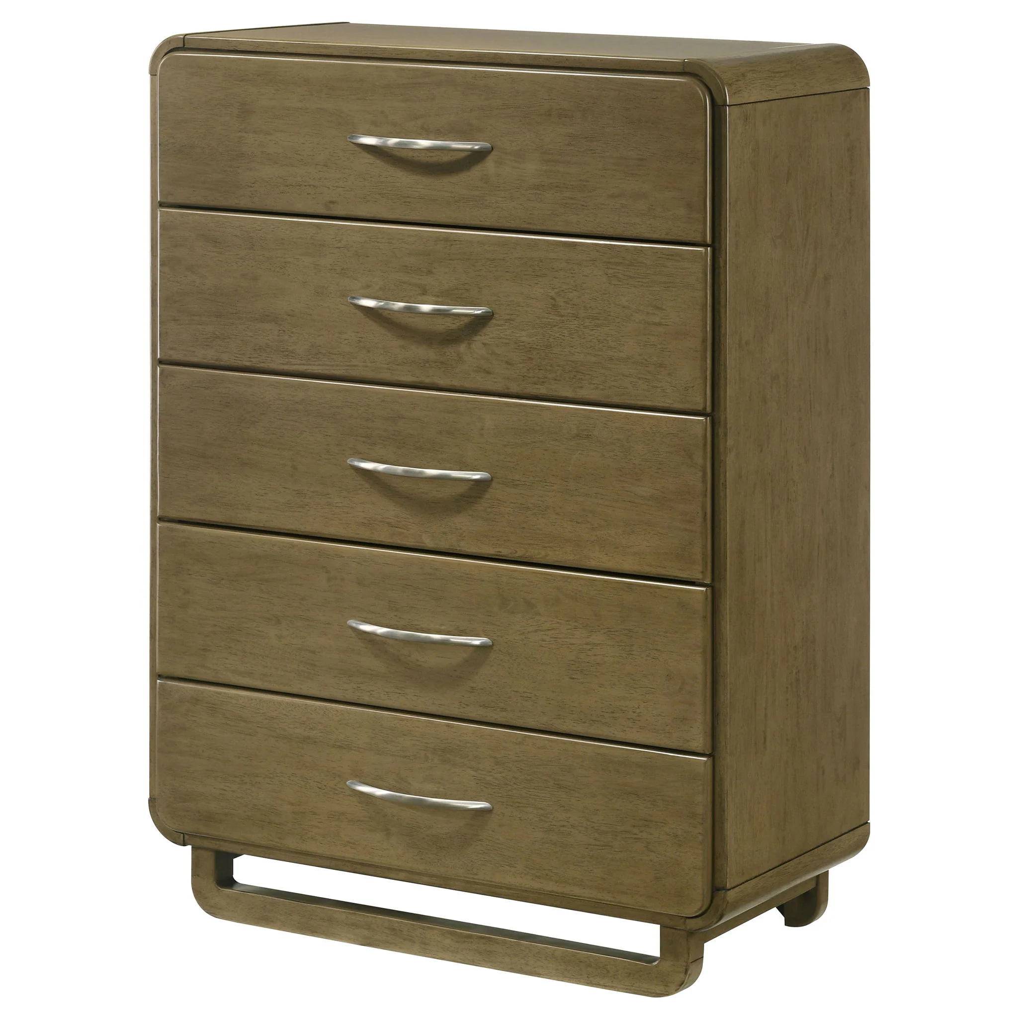 Tully - 5 Drawer Chest - Nutmeg Brown - Image 5