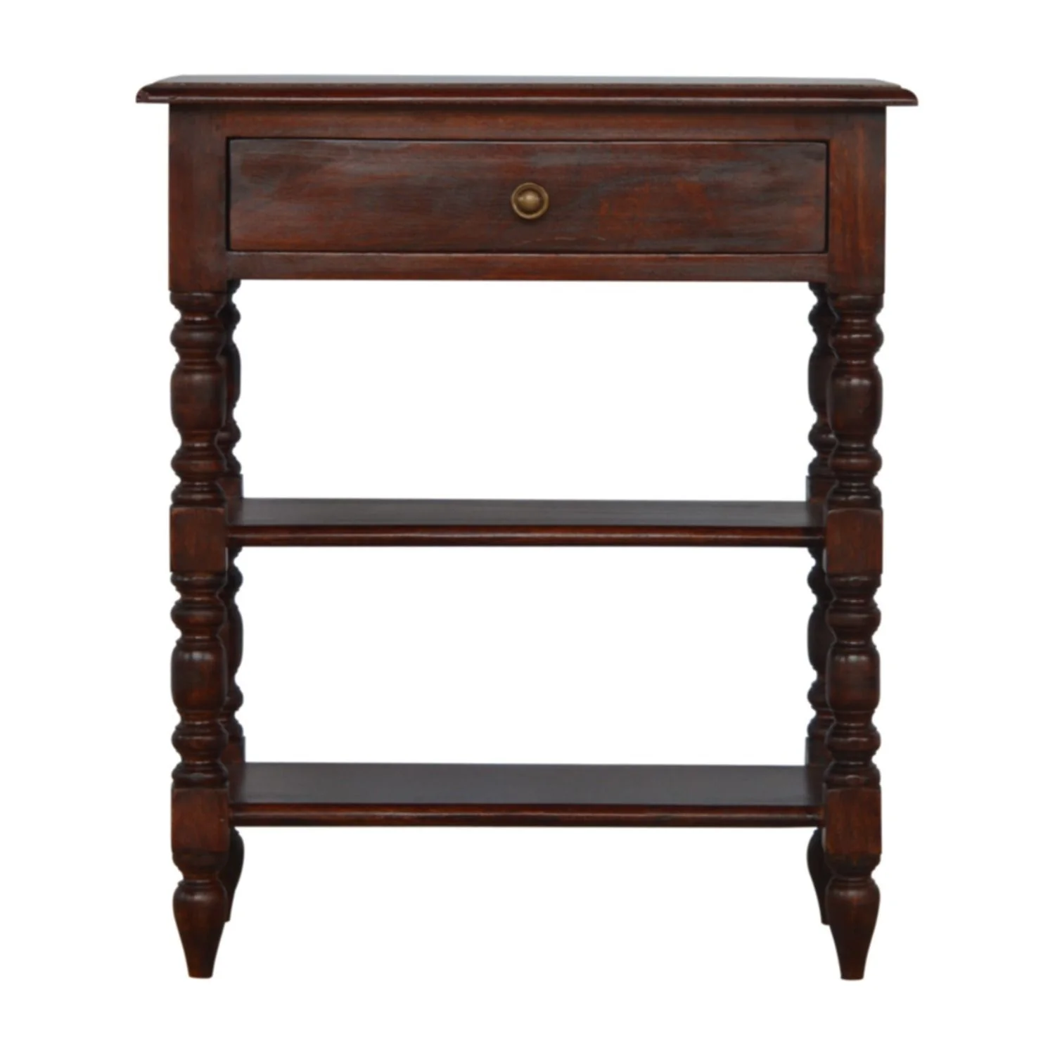 Turned Legs Side Table