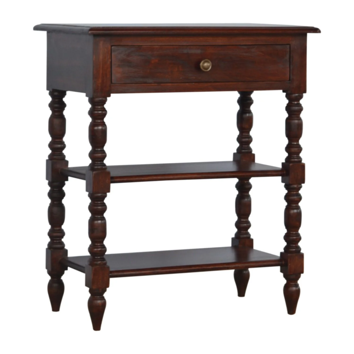 Turned Legs Side Table - Image 6
