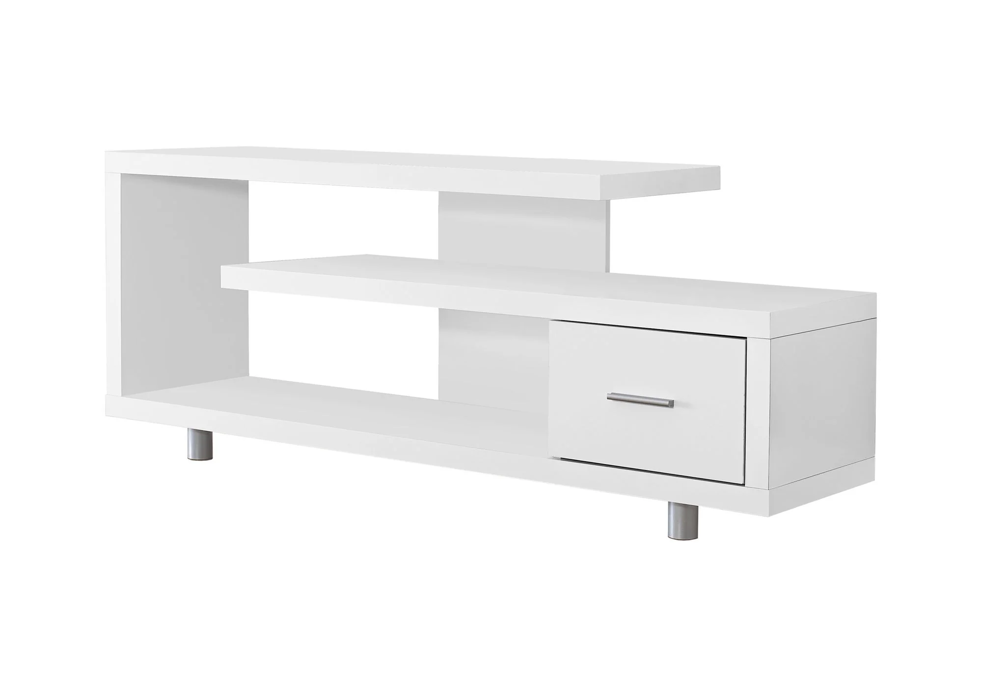 TV Stand, Console, Media Entertainment Center Storage Cabinet, Contemporary & Modern - Image 8