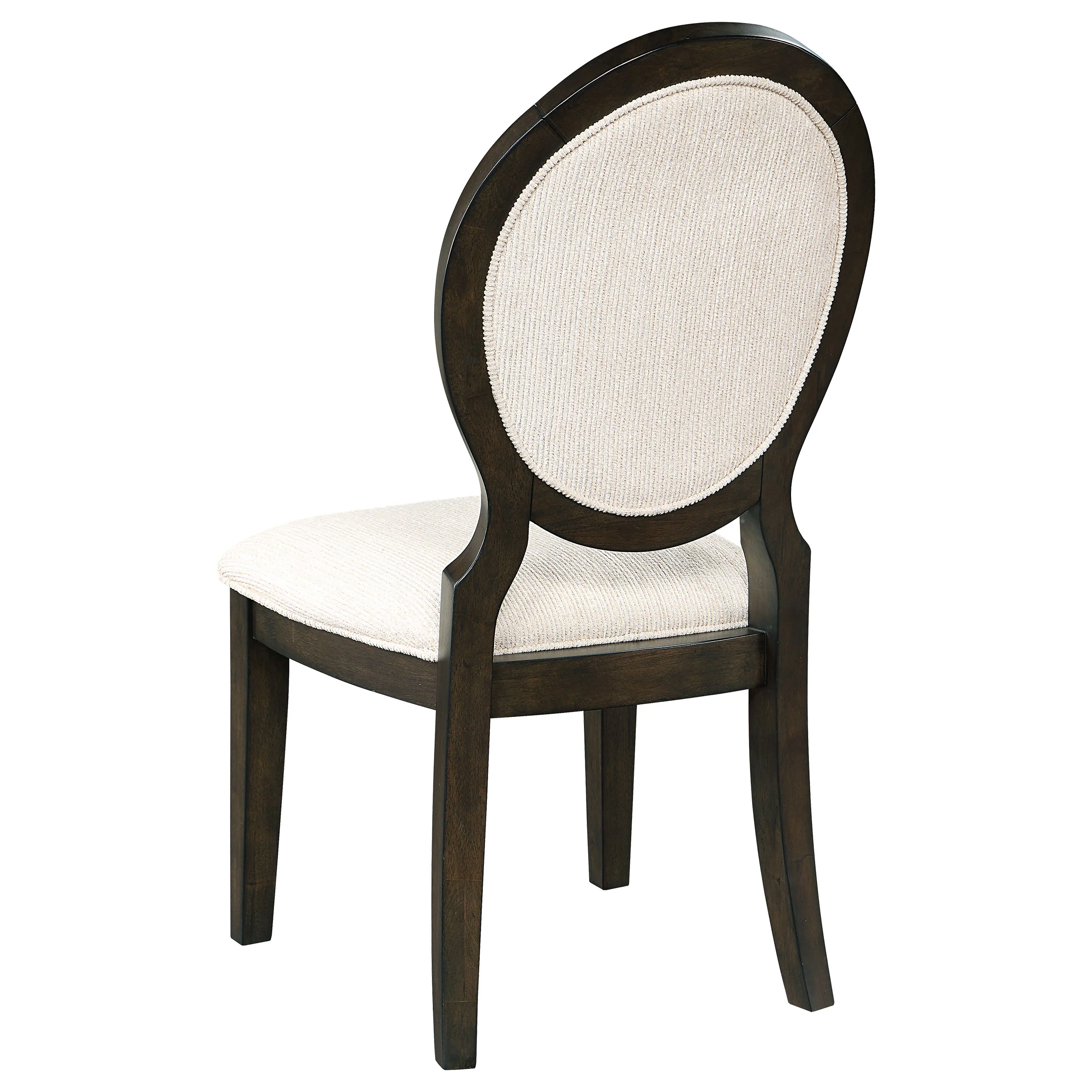 Twyla Oval Back Dining Side Chair Dark Cocoa (Set of 2) - Image 10