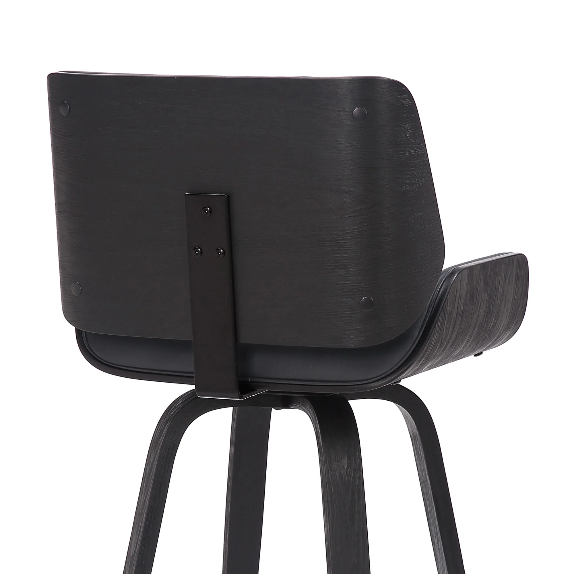 Tyler - 26" Counter Height Swivel Bar Stool With Black Frame - Image 11