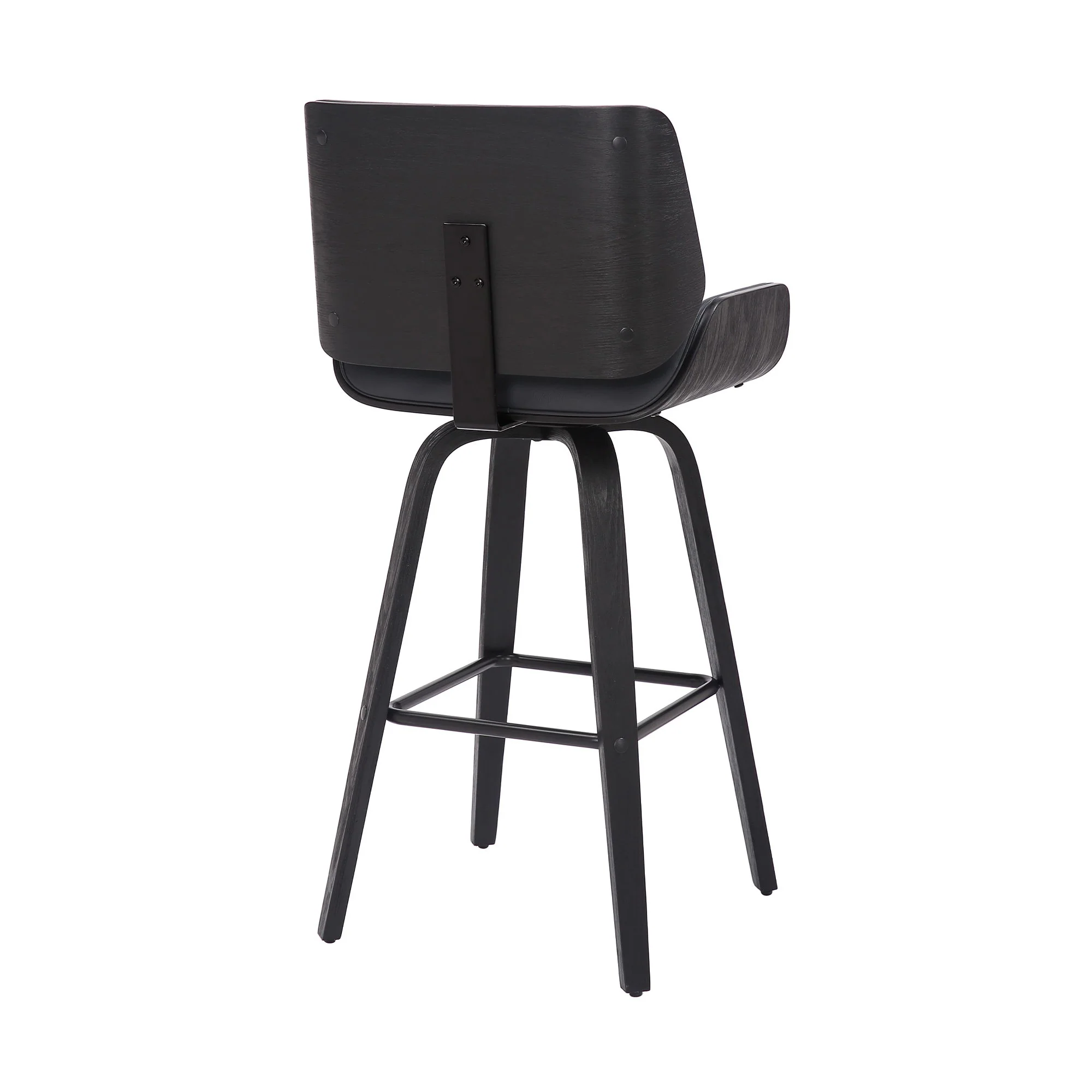 Tyler - 26" Counter Height Swivel Bar Stool With Black Frame - Image 13