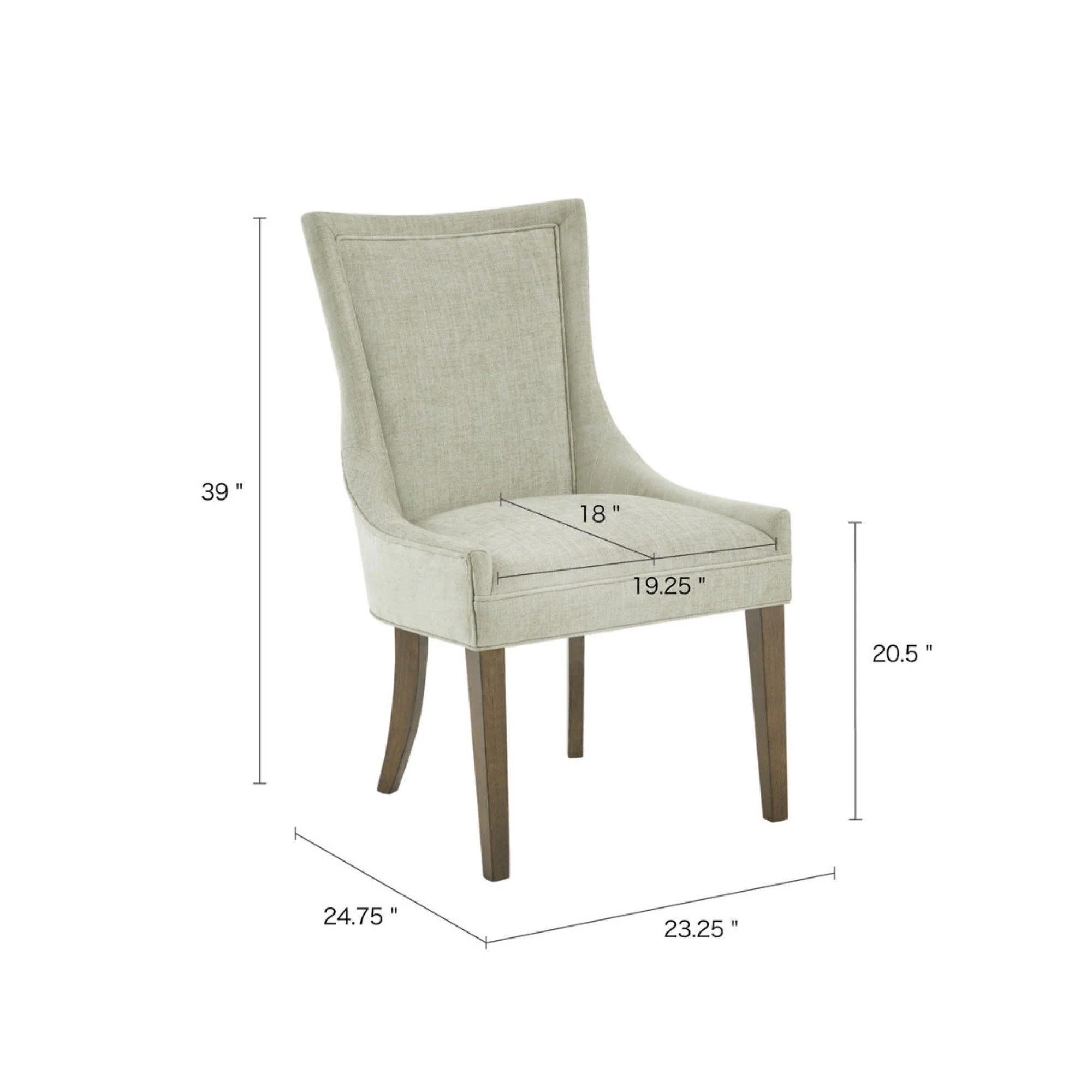 Ultra - Elegant Dining Side Chair (Set of 2) - Image 8
