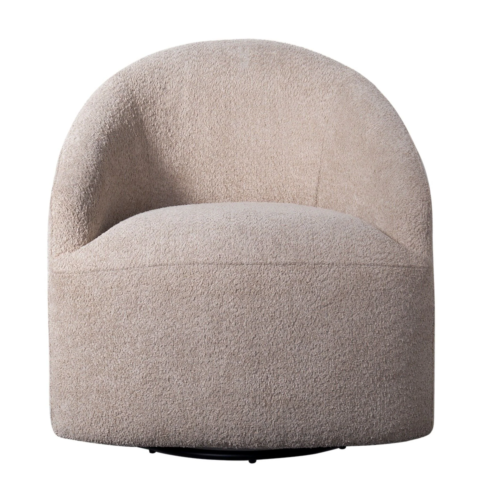 Upholstered 360 Degree Swivel Chair - Image 8