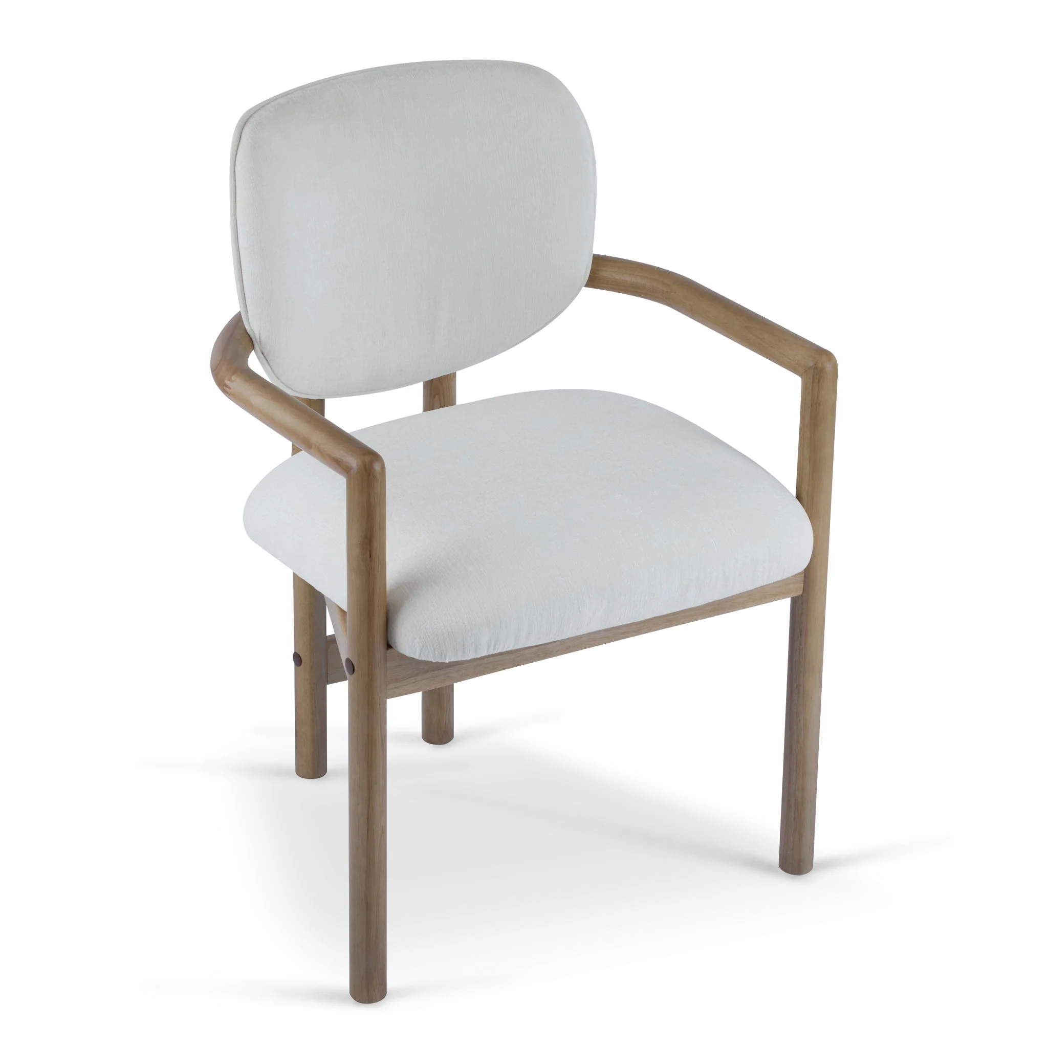 Upholstered Arm Dining Chairs (Set of 2) - Image 17