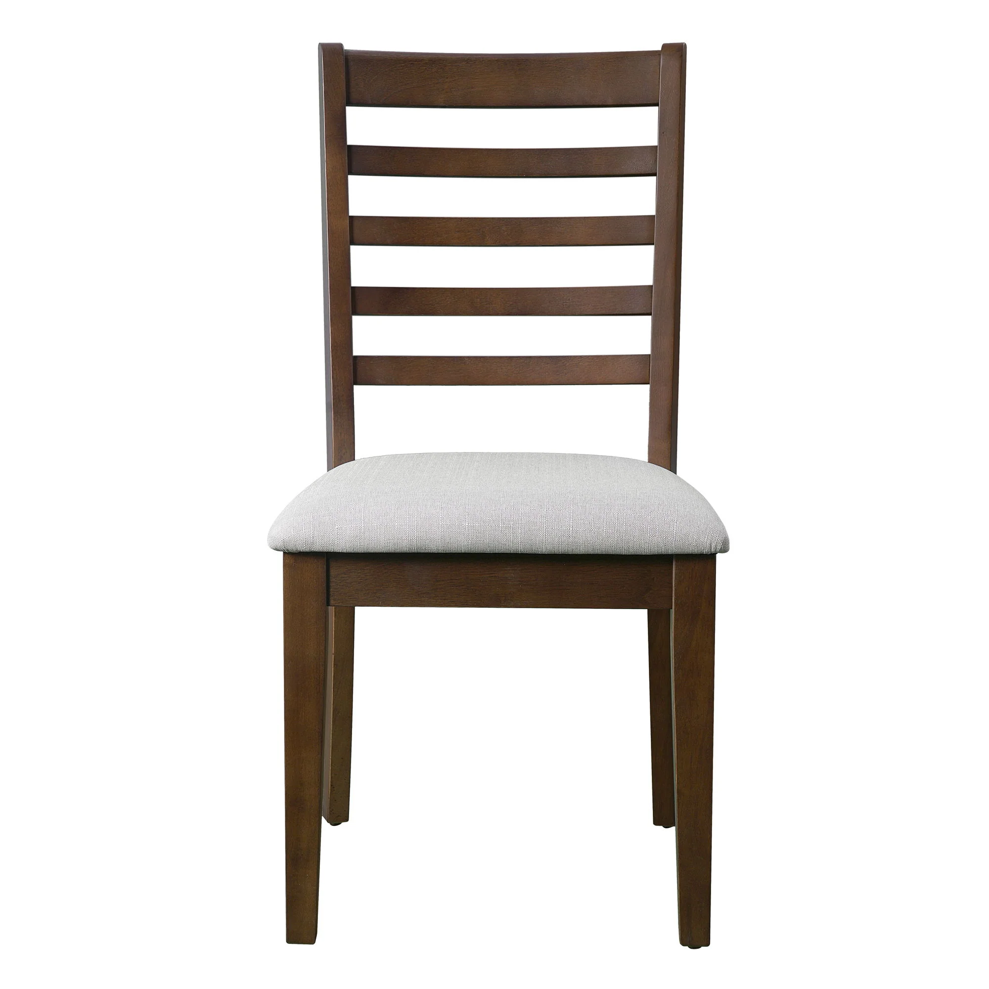Upholstered Armless Chairs With High Ladder Back - Image 19