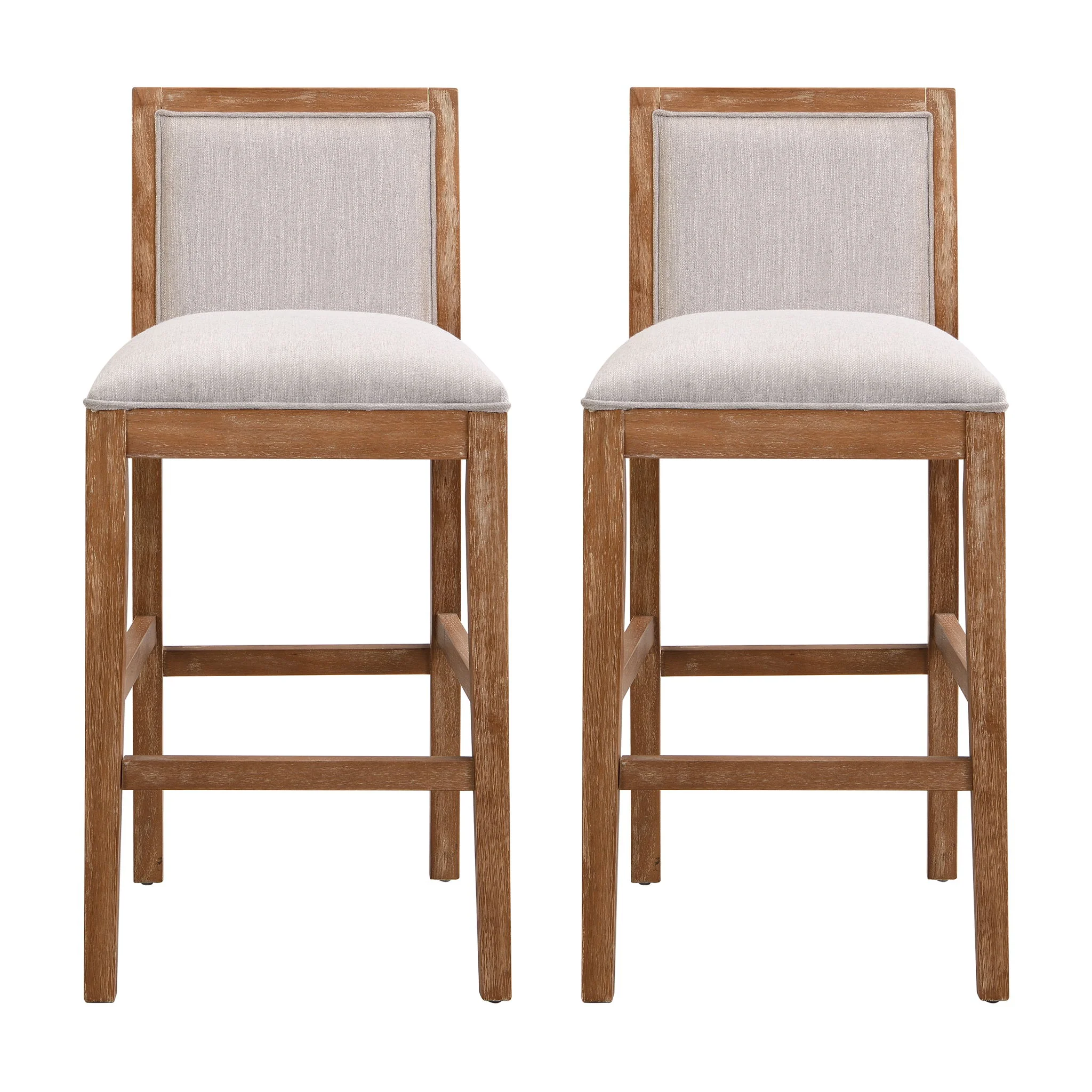 Upholstered Barstools (Set of 2) - Image 3