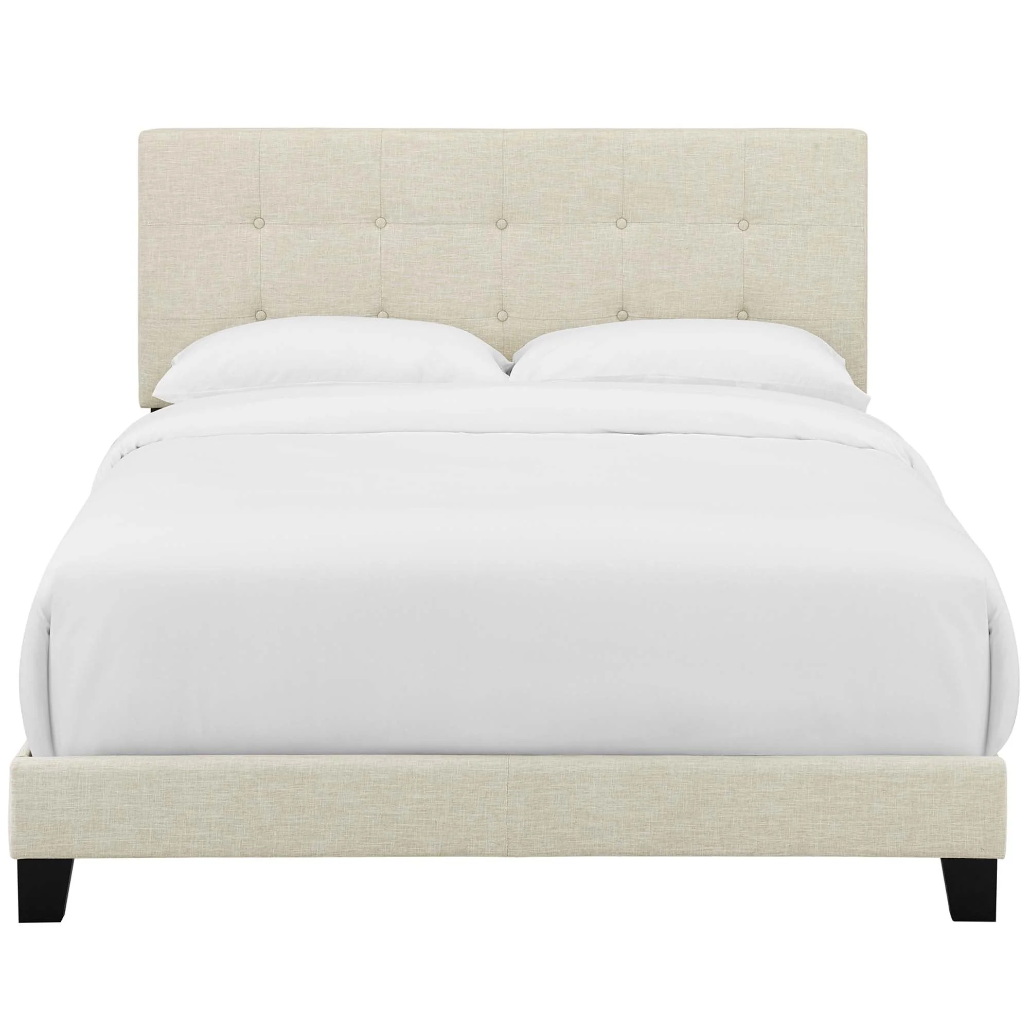 Upholstered Bed with Button Tufted Headboard - Image 20