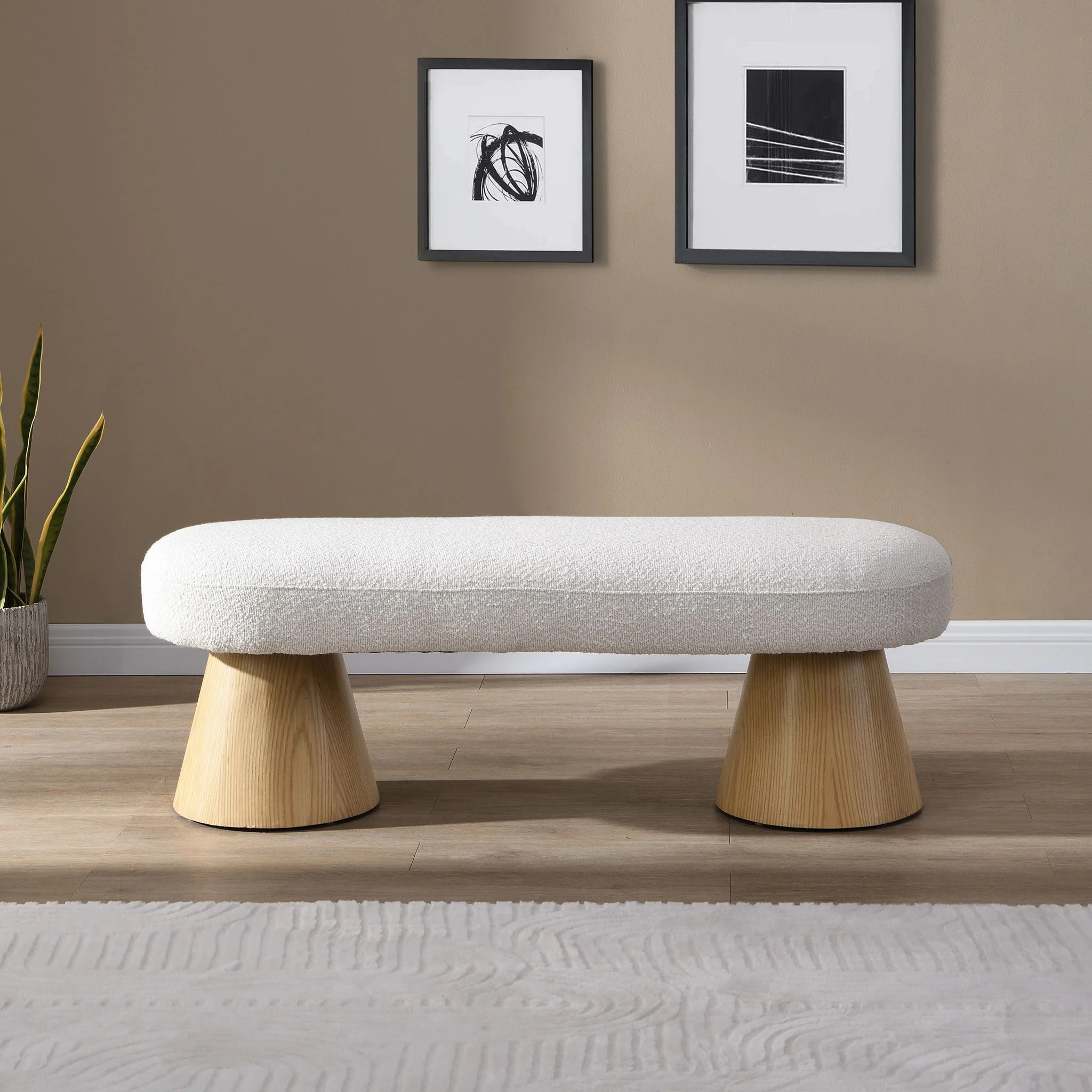 Upholstered Bench For Dining Room - Image 13