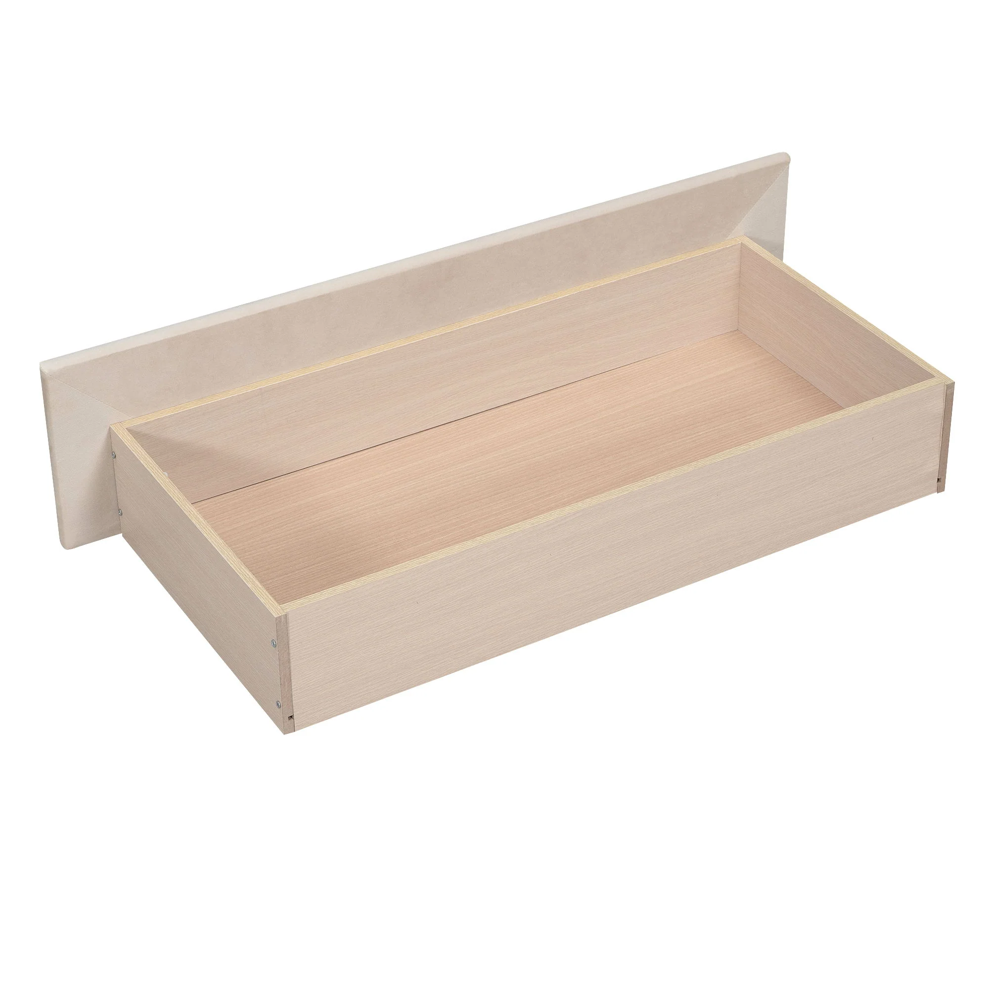 Upholstered Daybed With Slat Support - Image 9
