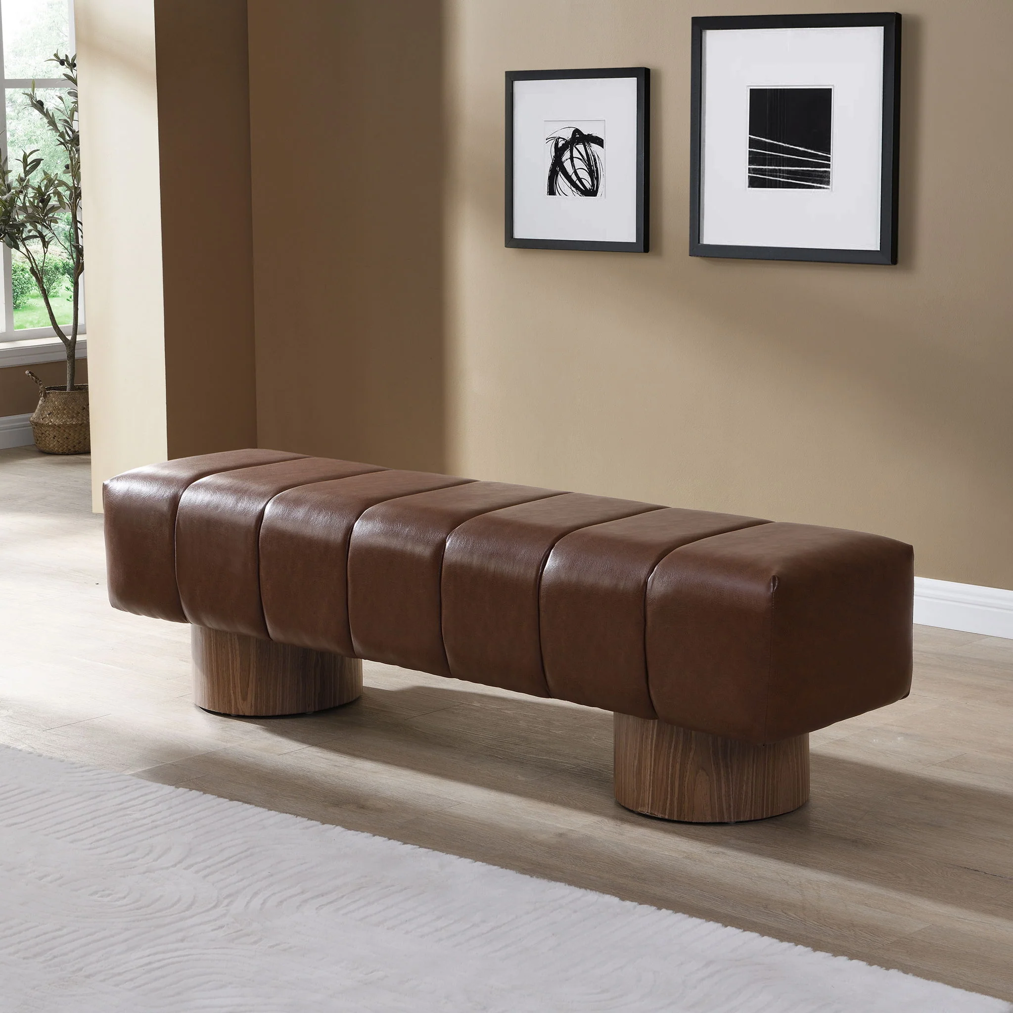 Upholstered Dining Bench For Dining Room - Image 23
