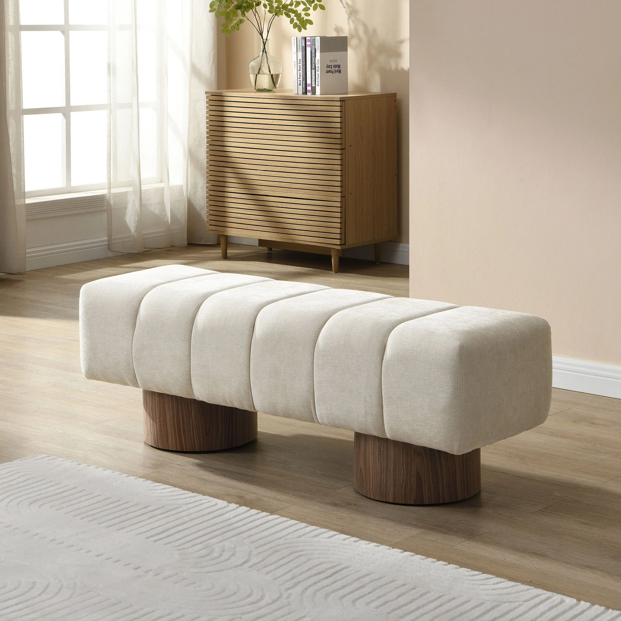 Upholstered Dining Bench For Dining Room - Image 30