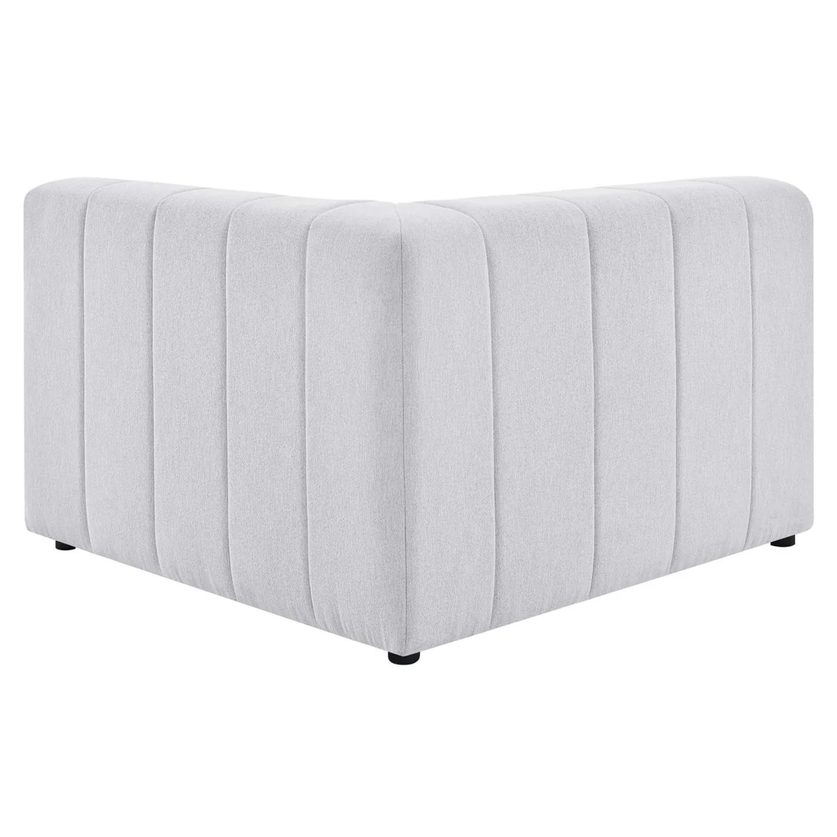 Upholstered Fabric 2-Piece Modular Loveseat 87 Inch - Image 6
