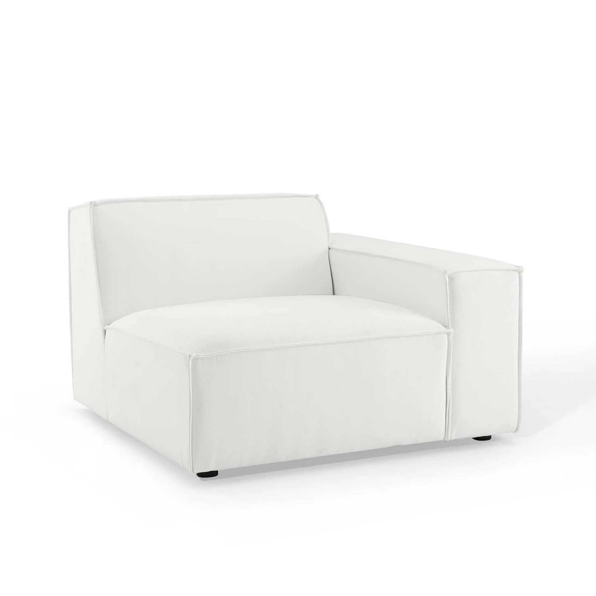 Upholstered Fabric 2-Piece Sectional Sofa - 83 Inch - Image 9