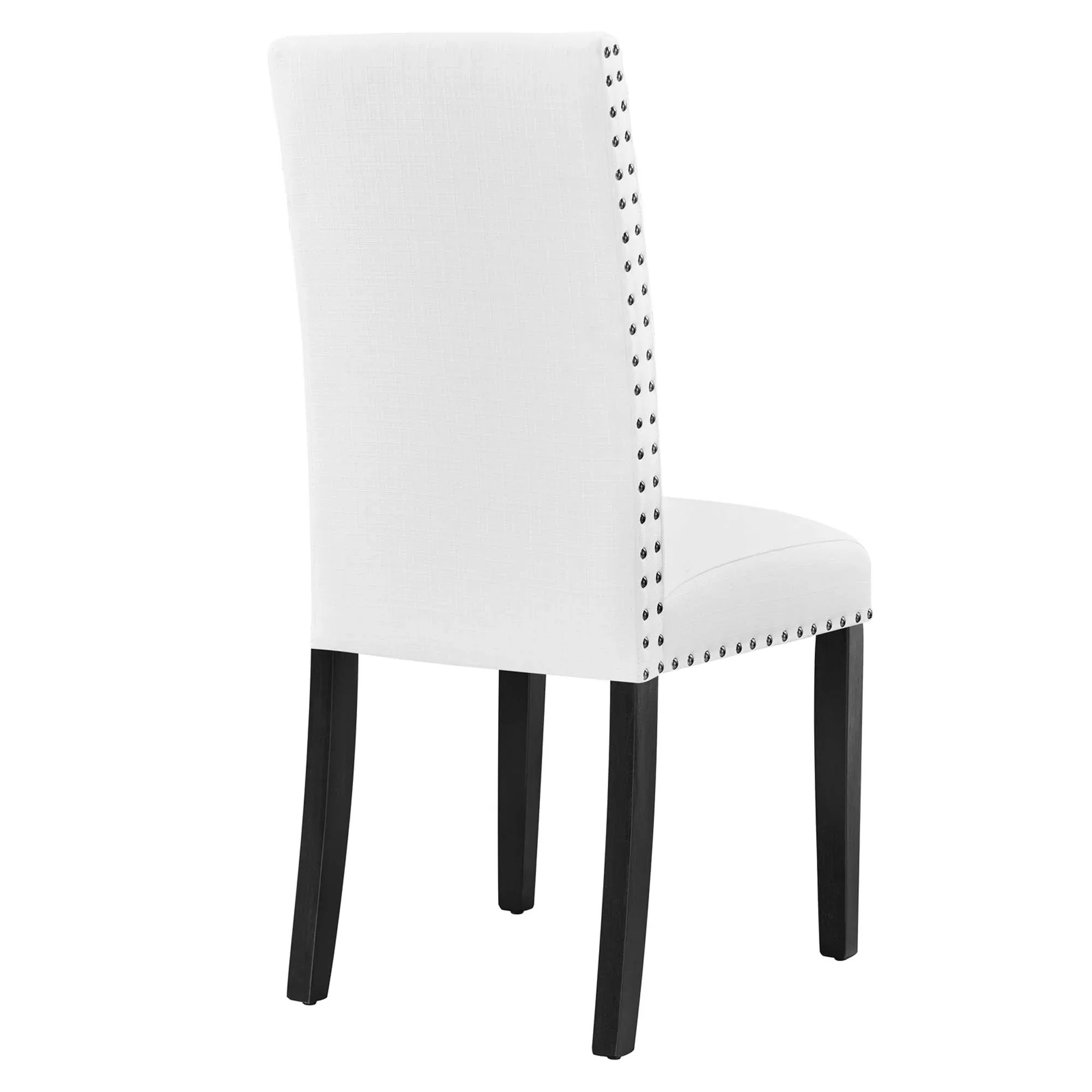 Upholstered Fabric Dining Room Side Chair with Nailhead Trim - Image 23