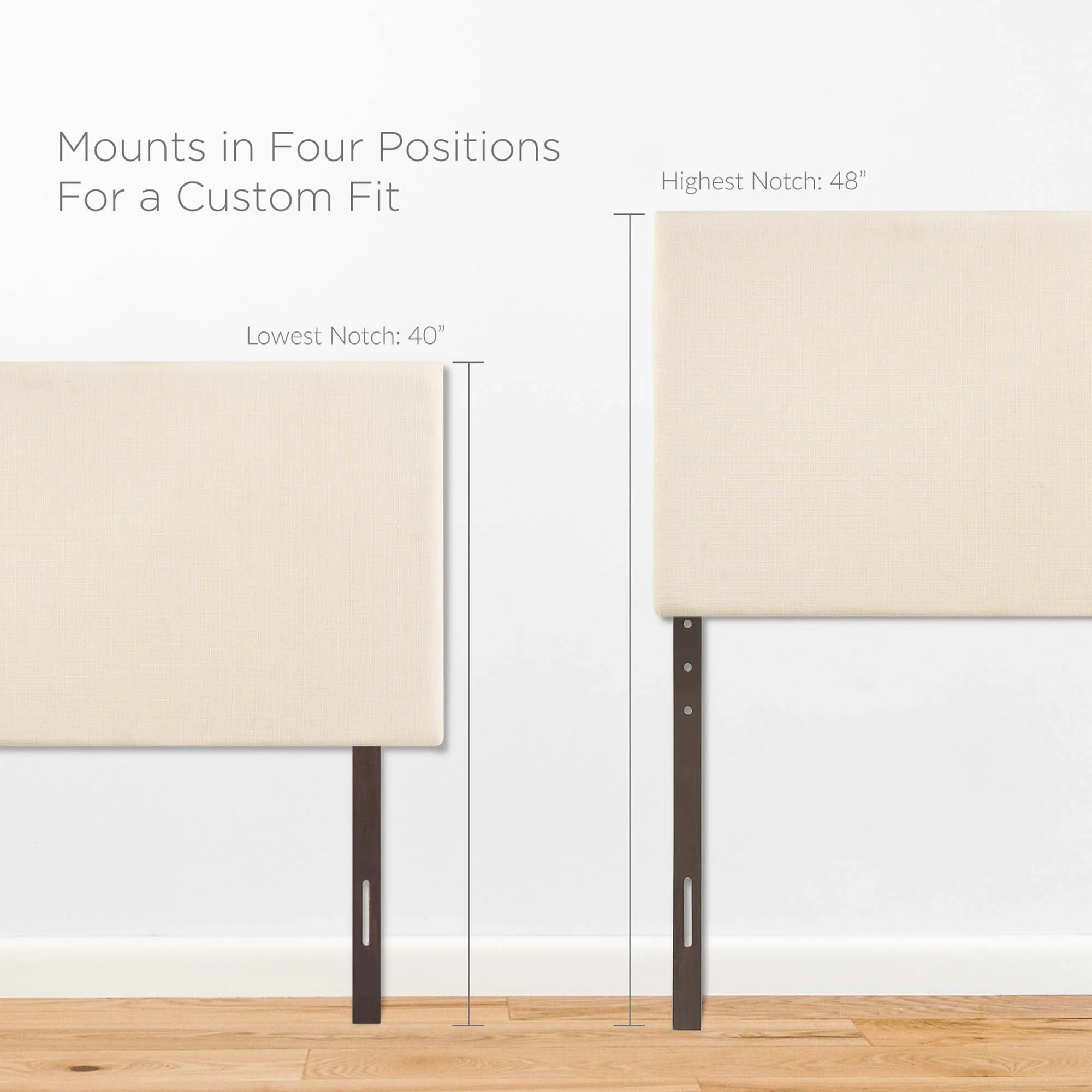 Upholstered Linen Fabric Headboard - Image 21