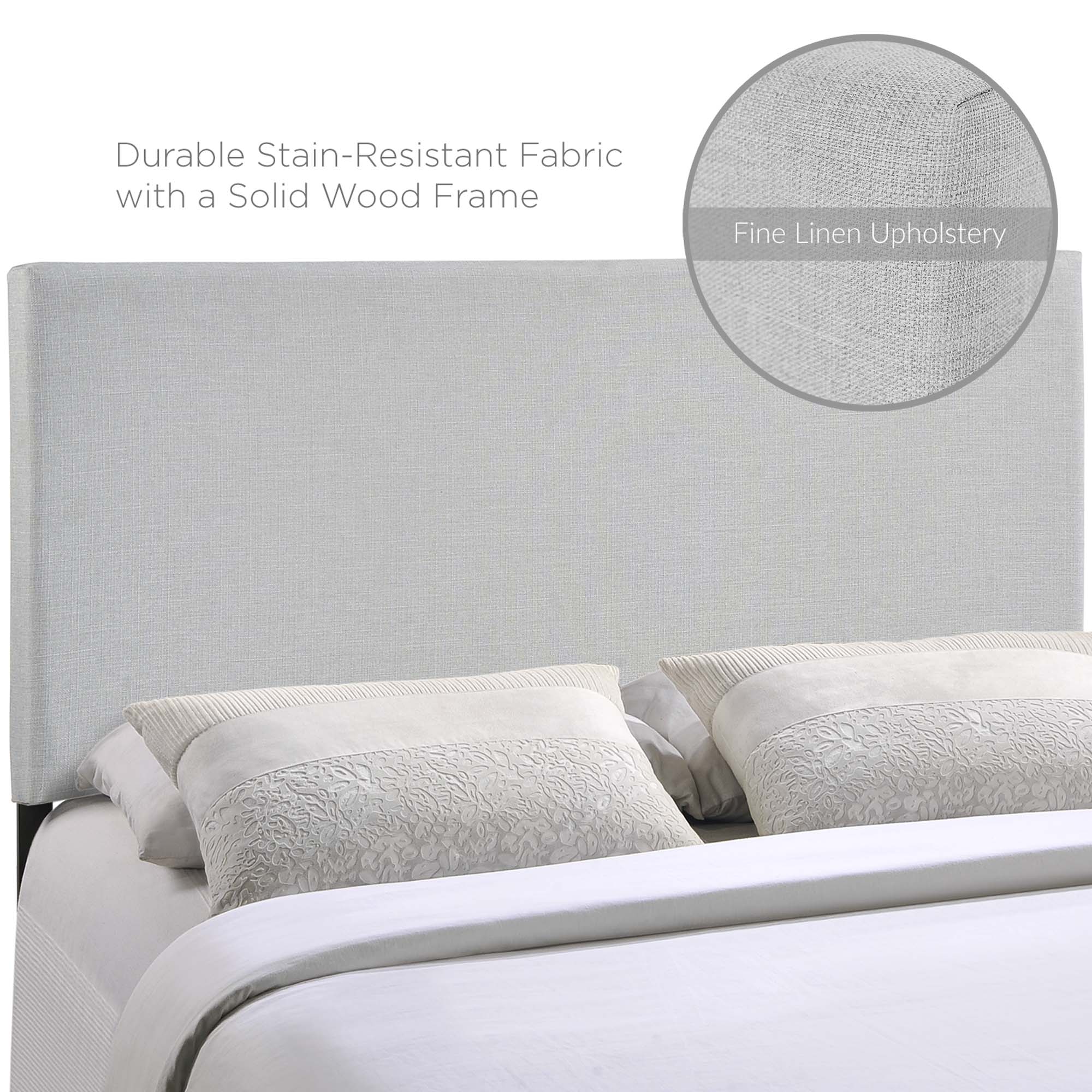 Upholstered Linen Fabric Headboard - Image 27
