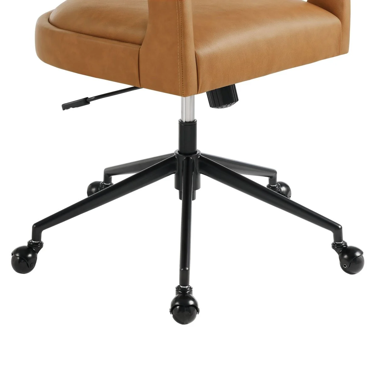 Upholstered Office Chair – Barrel Back Design | Modern Desk Seating, Ergonomic Accent - Image 48