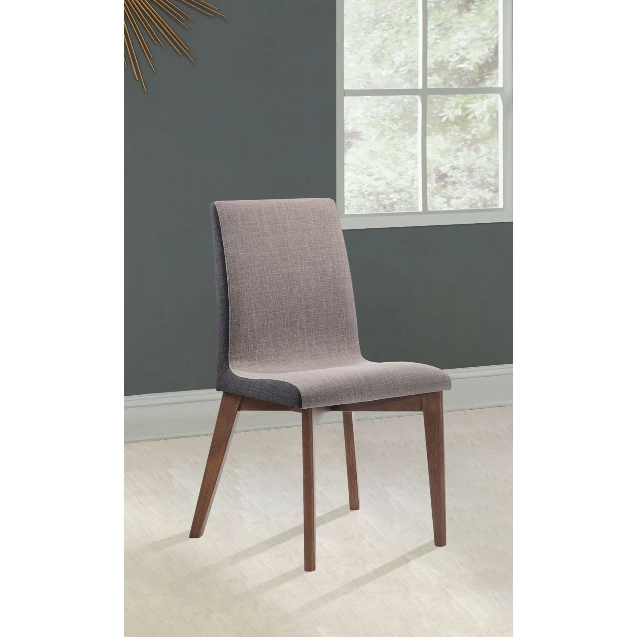 Upholstered Side Chairs (Set of 2) - Gray - Image 4