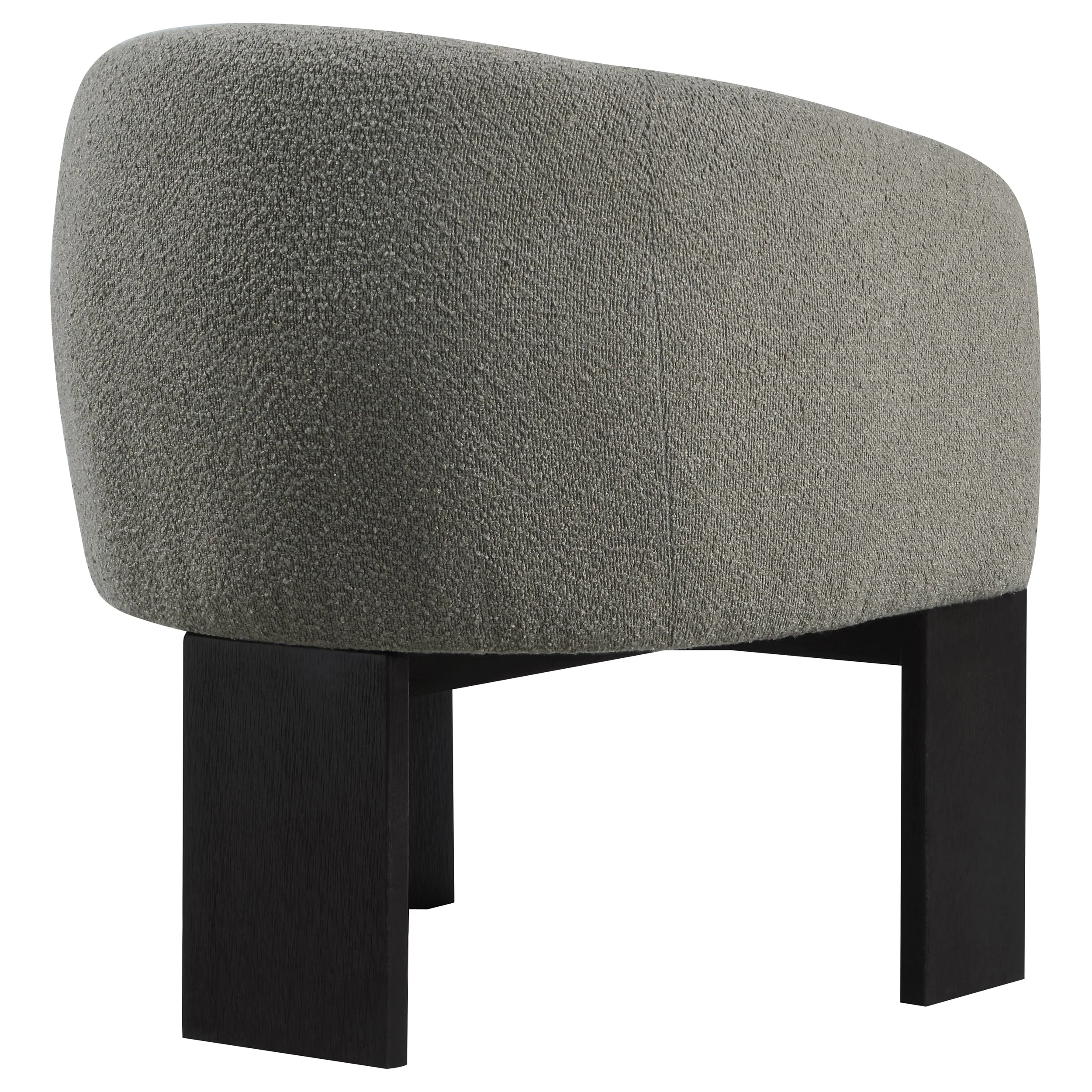 Valdez Boucle Upholstered Barrel Back Accent Chair - Image 10