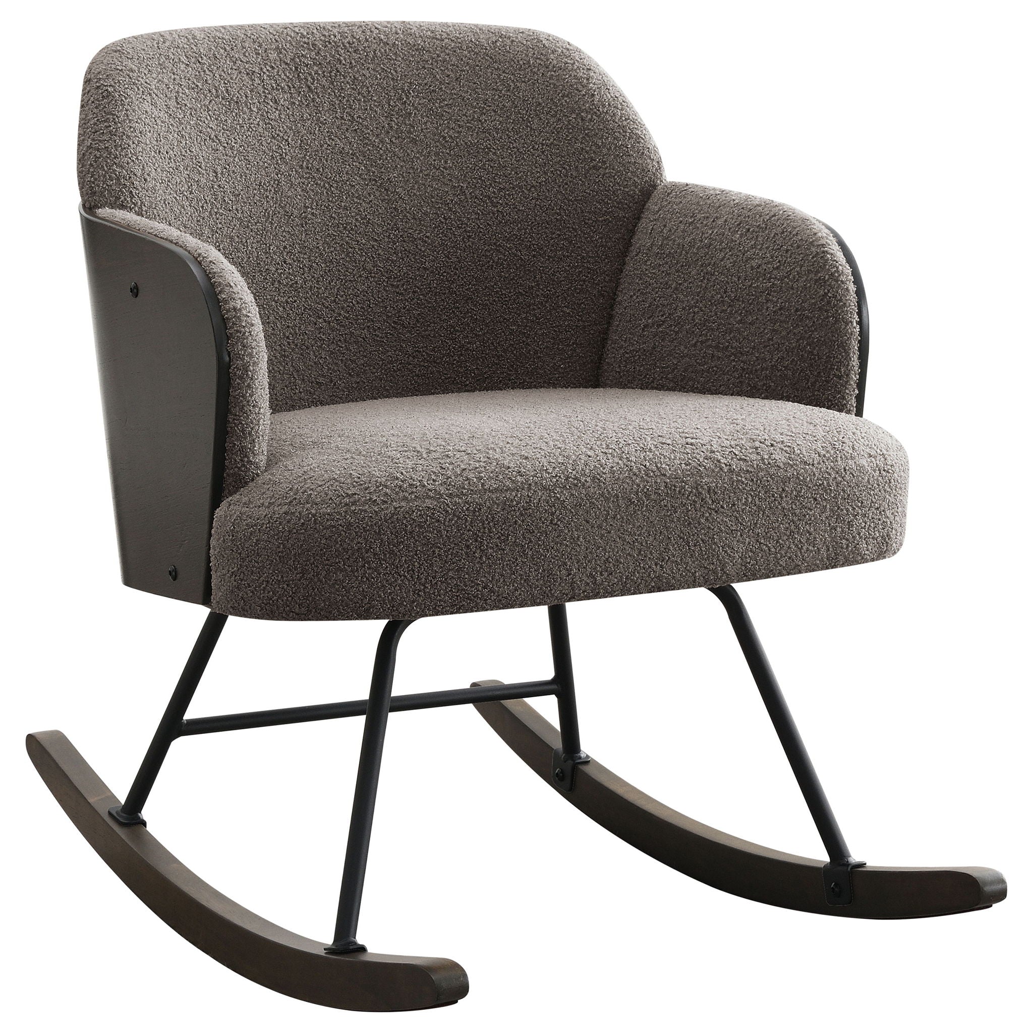 Valera - Upholstered Mid Back Rocking Chair - Image 2