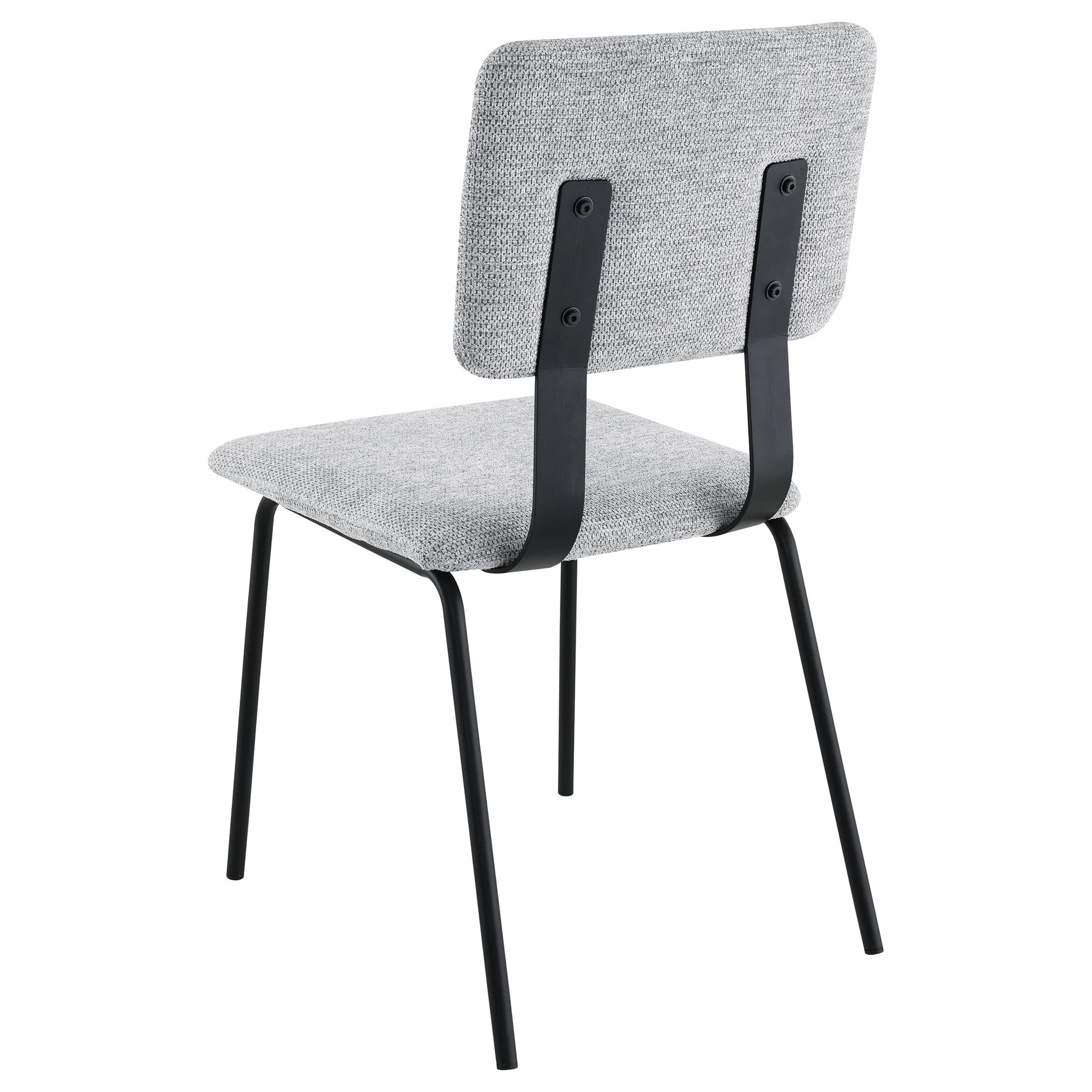 Valley - Upholstered Dining Side Chair (Set of 2) - Gray - Image 2