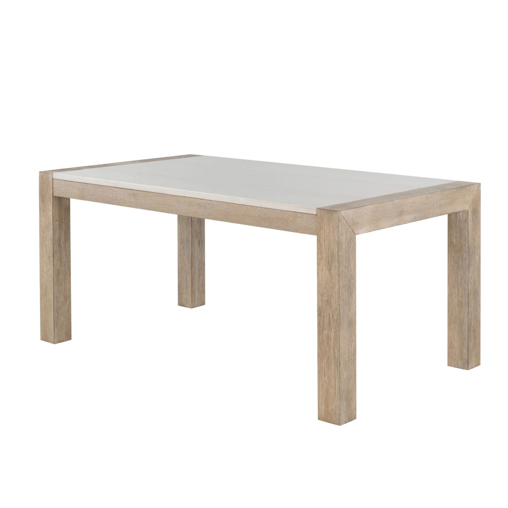 Vanilla - Real Marble Dining Table - Beige / Light Natural - Image 2