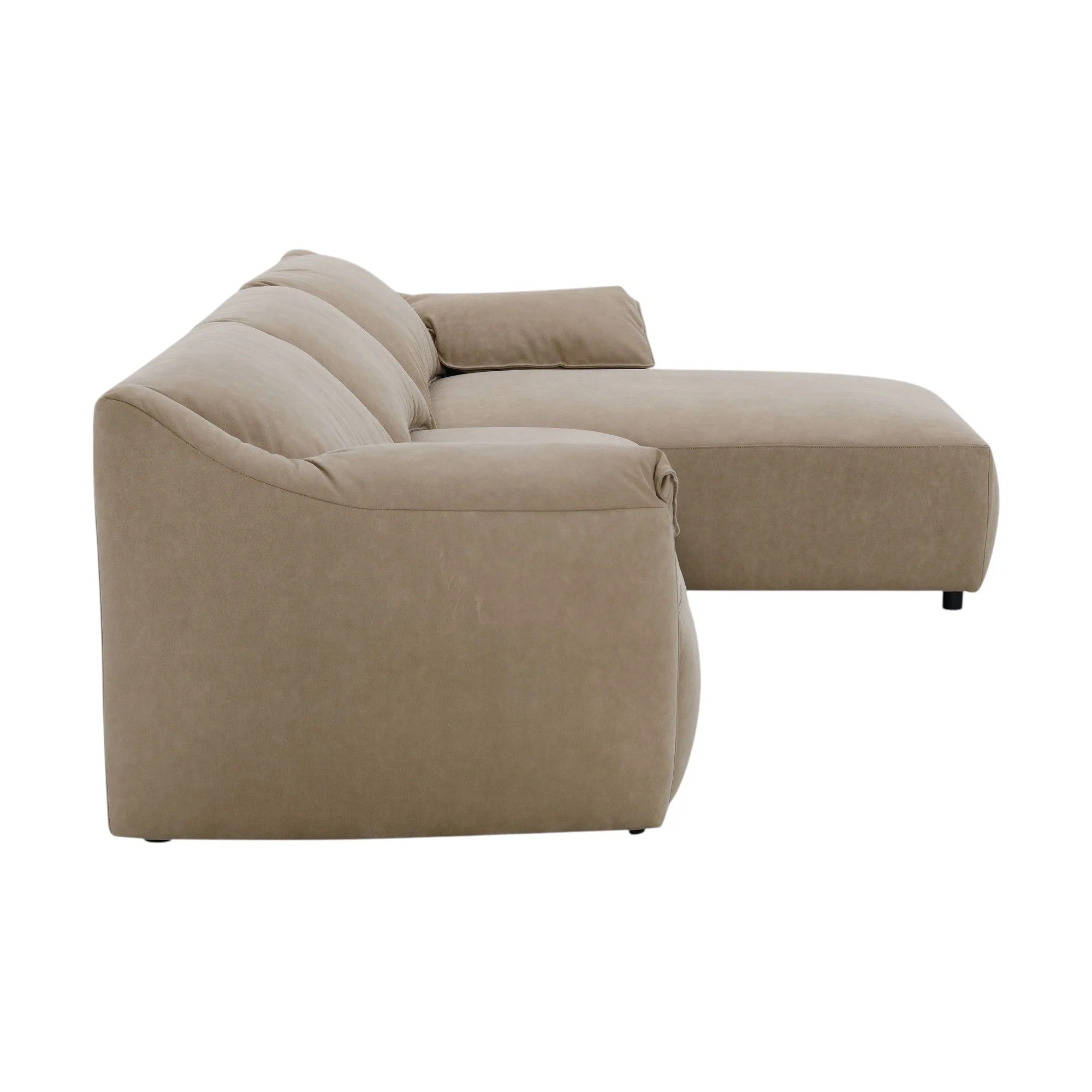 Veata - Sectional Sofa - Light Brown - Image 5