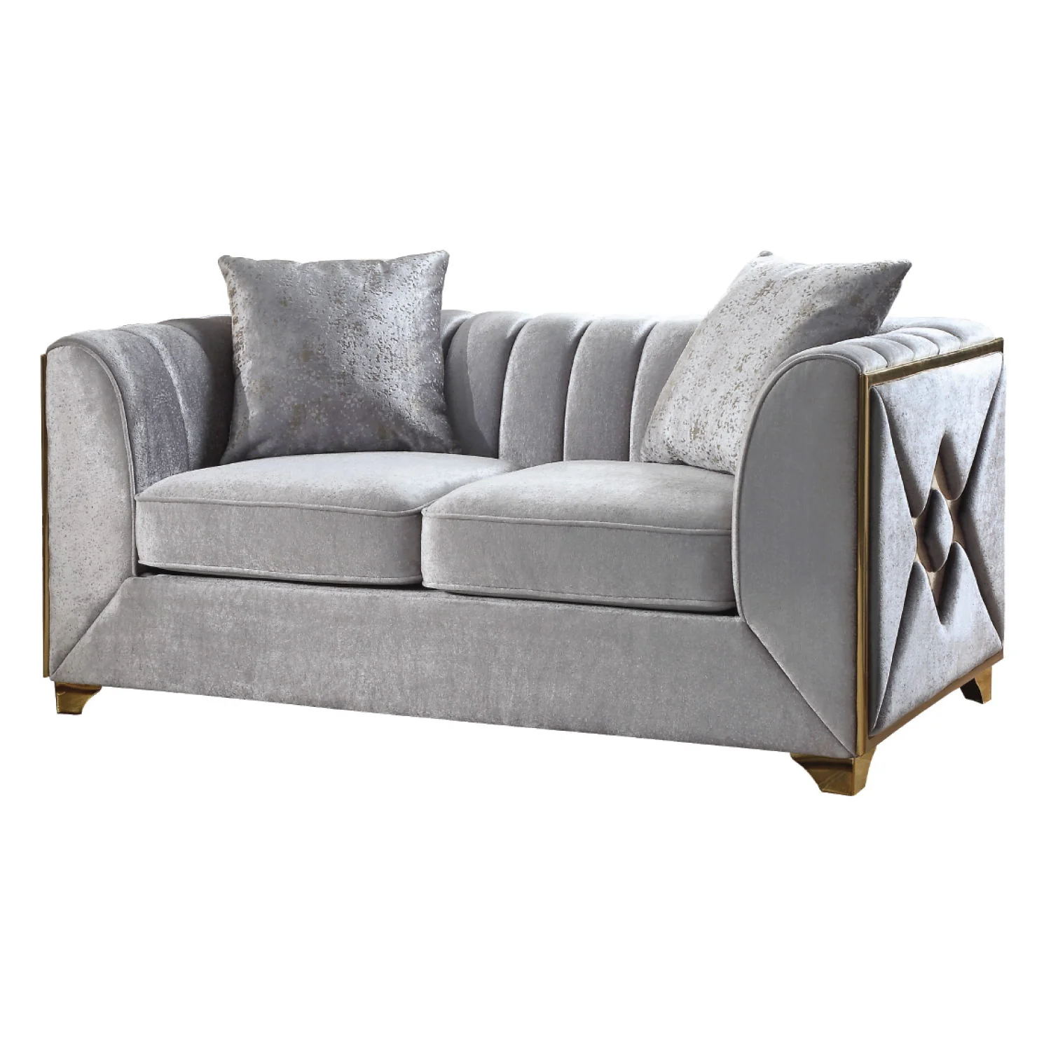 Velencia - Modern Style Loveseat - Image 2