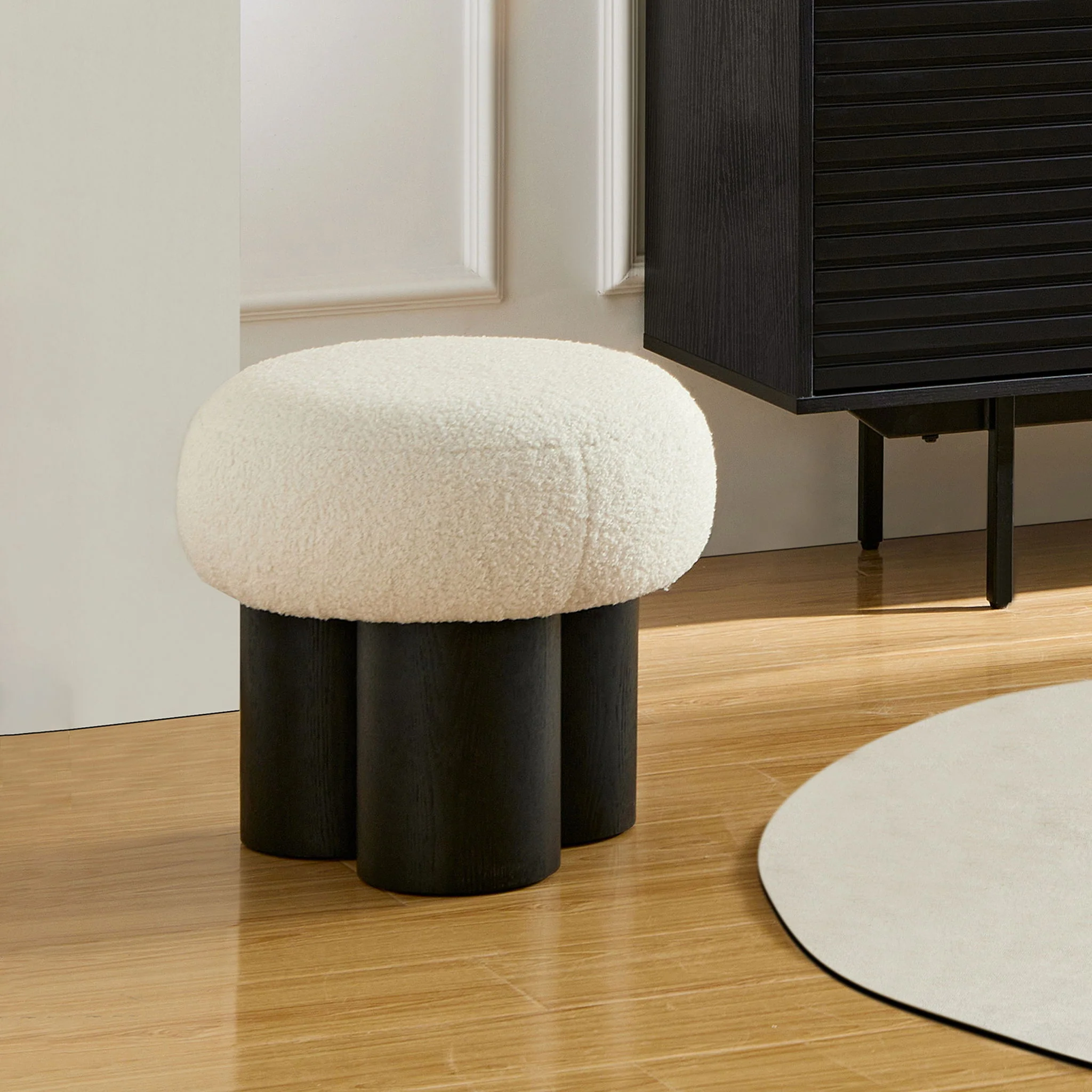Versatile Mushroom Stool With Cushion - Image 24
